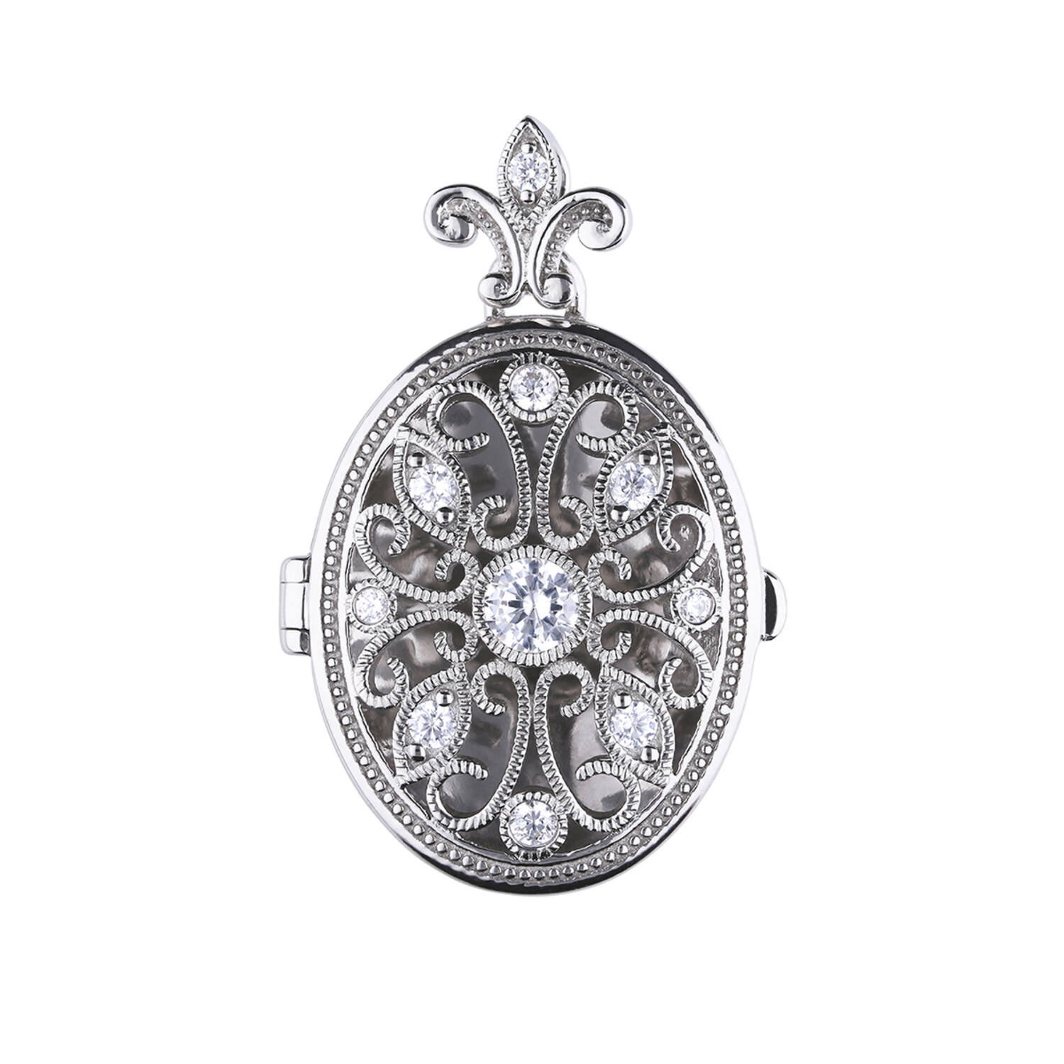  Colliers à pendentif - Argent - Zircone