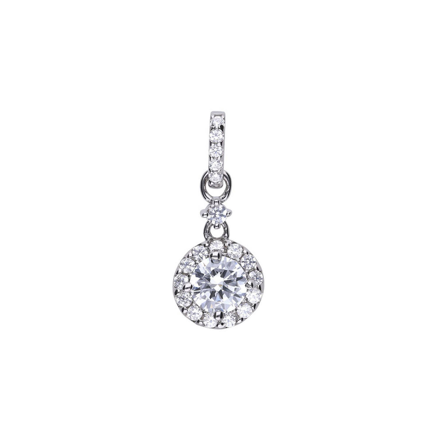  Colliers à pendentif - Argent - Zircone