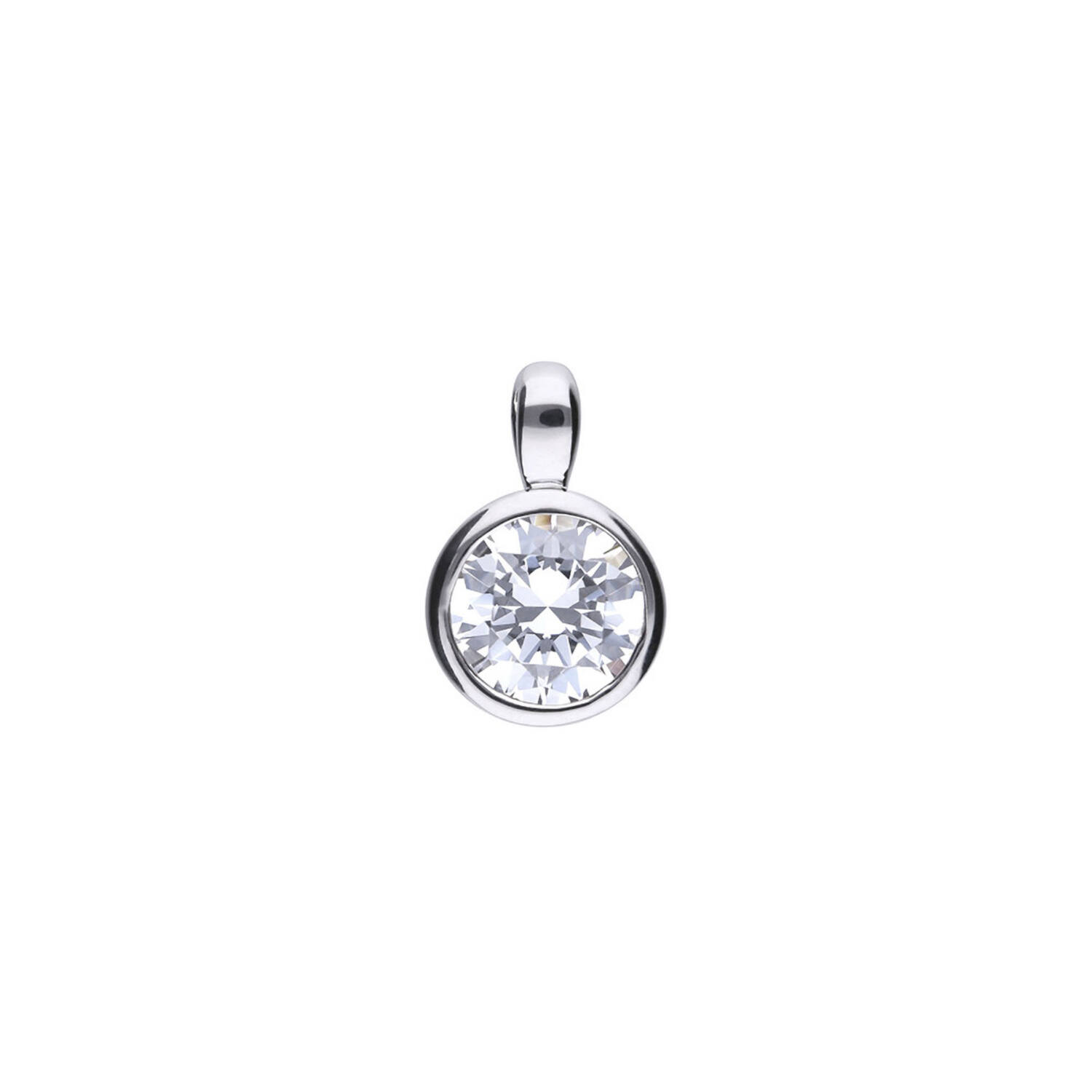  Colliers à pendentif - Argent - Zircone