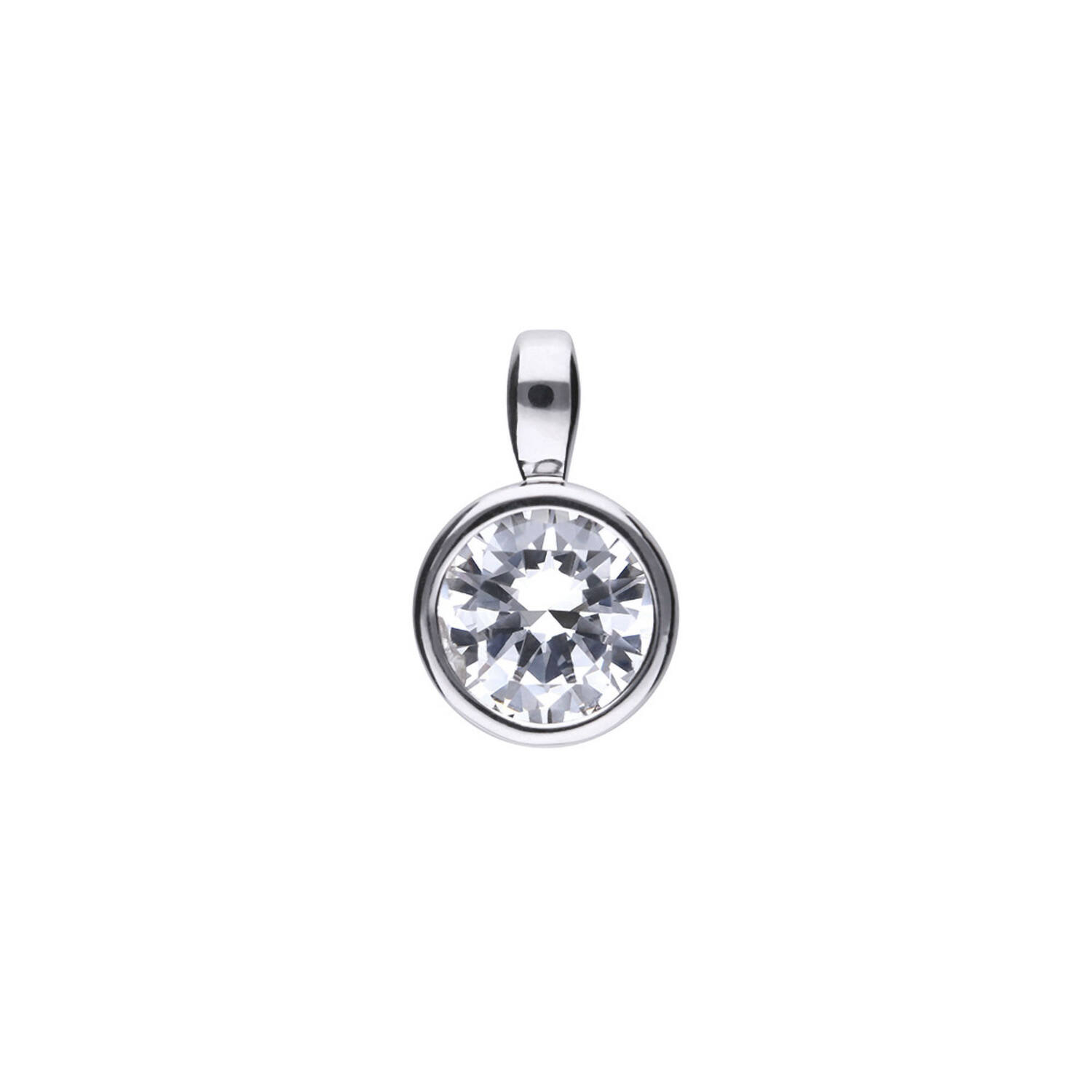  Colliers à pendentif - Argent - Zircone