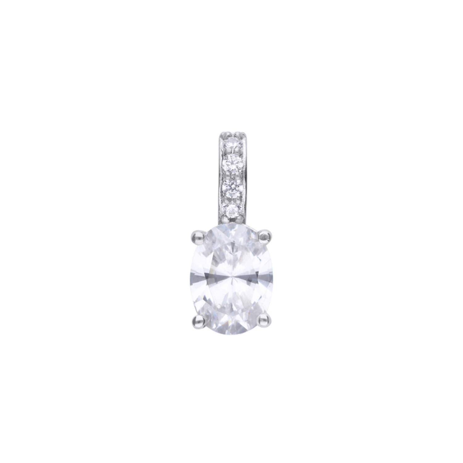  Colliers à pendentif - Argent - Zircone