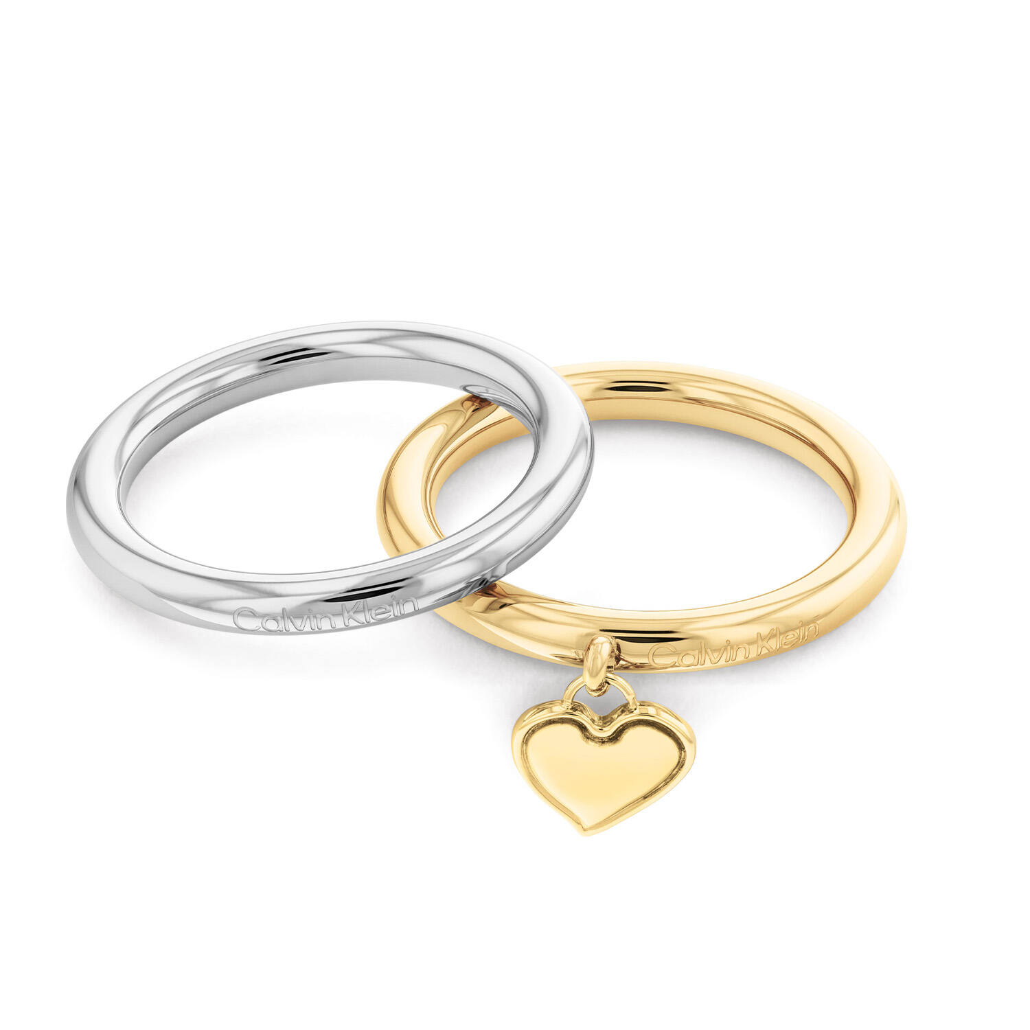  Ringe ohne Stein - Stahl