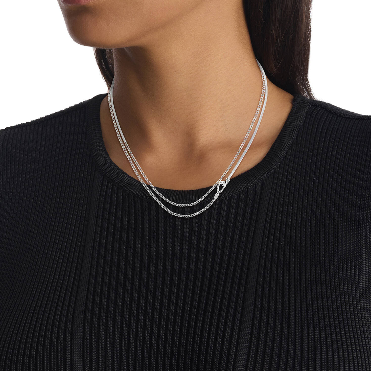  Necklaces with pendant - Steel