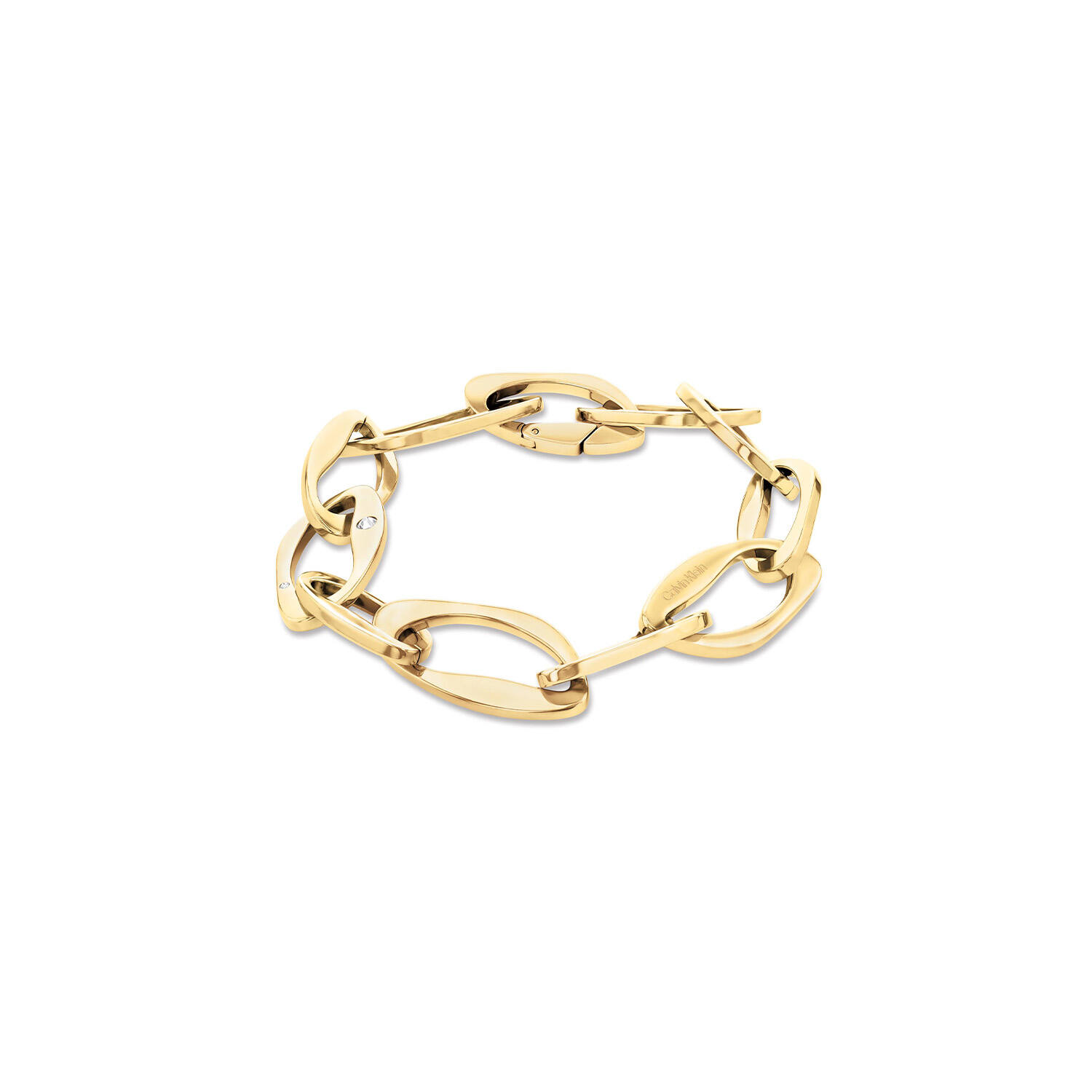  Gliederarmbänder - Stahl - 17,5cm