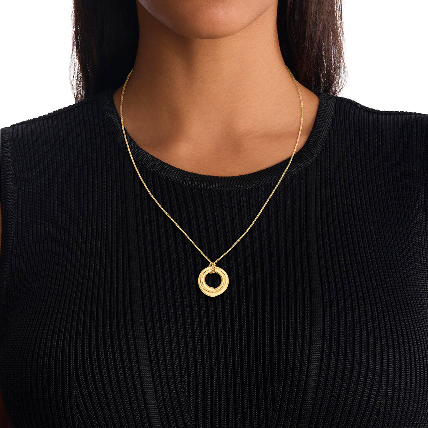  Schakelcollier - Staal - 61cm