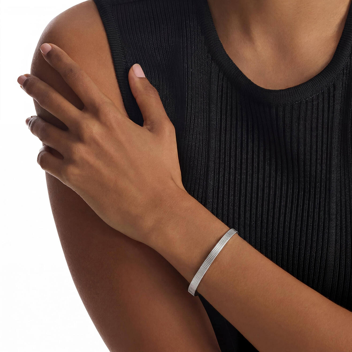  Link bracelets - Steel - 21cm