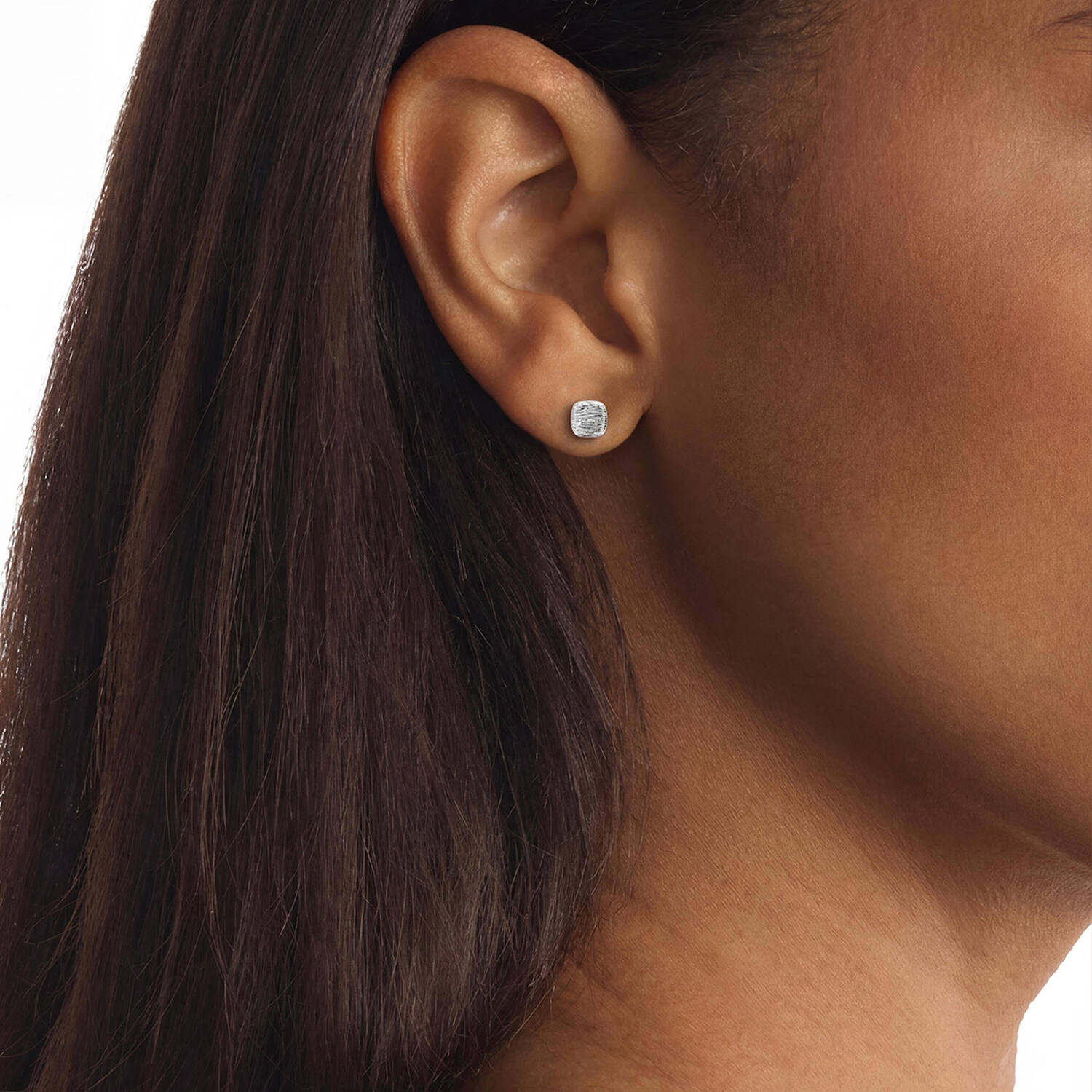  Boucles d'oreilles à puces - Acier