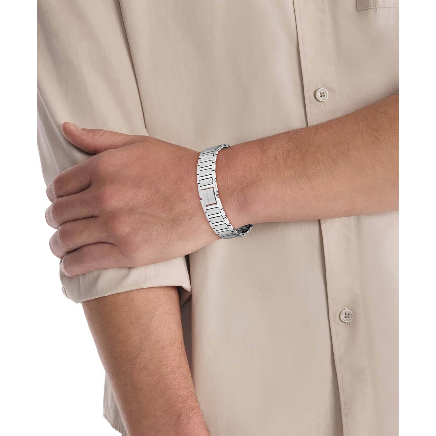  Gliederarmbänder - Stahl - 19,5cm