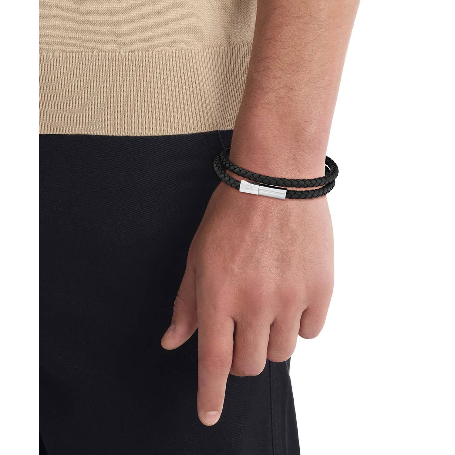  Leather bracelets - Leather - 39-42cm