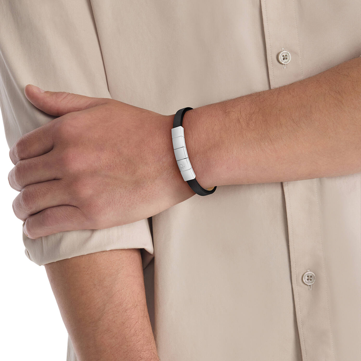  Lederarmbänder - Leder - 19,5cm