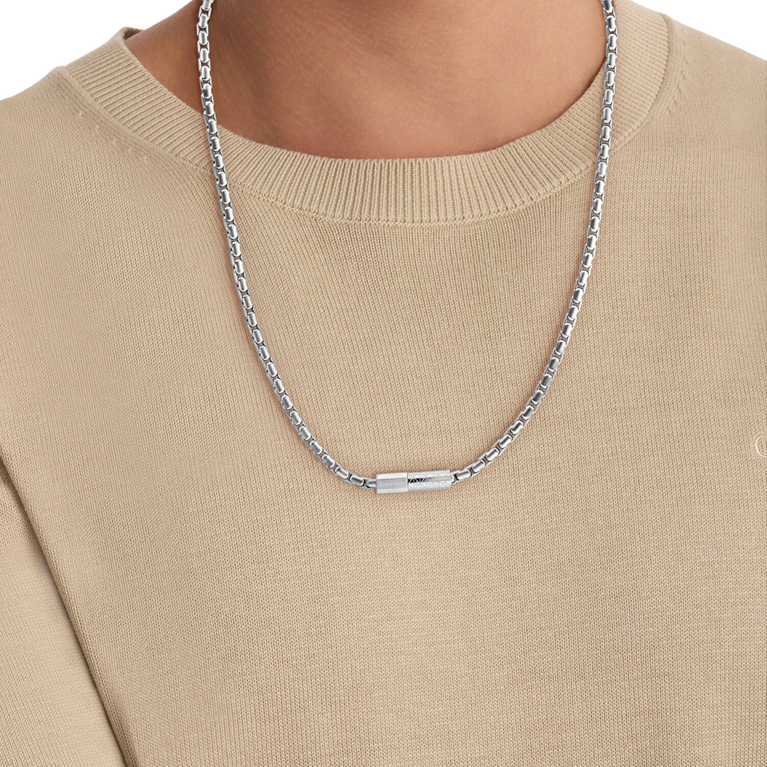  Schakelcollier - Staal - 61cm