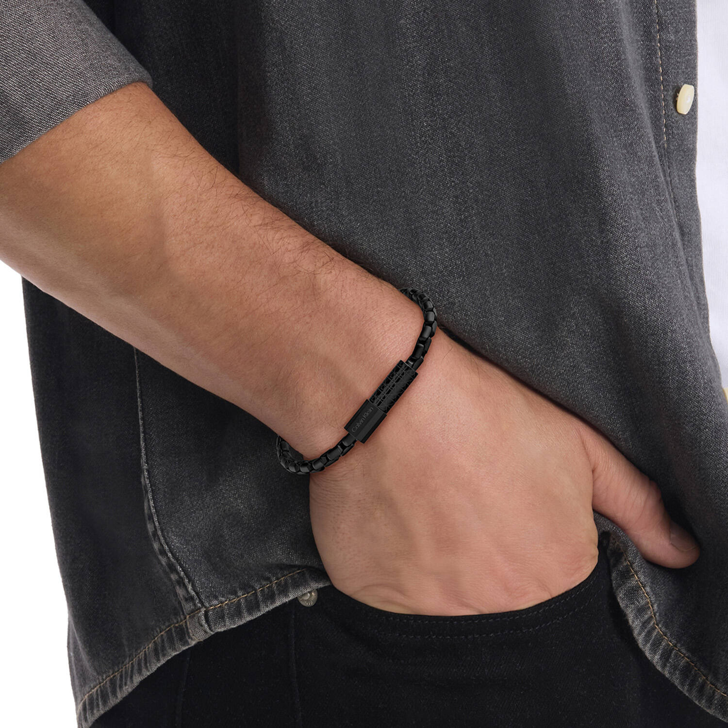 Bracelets à maillons - Acier - 19,5cm