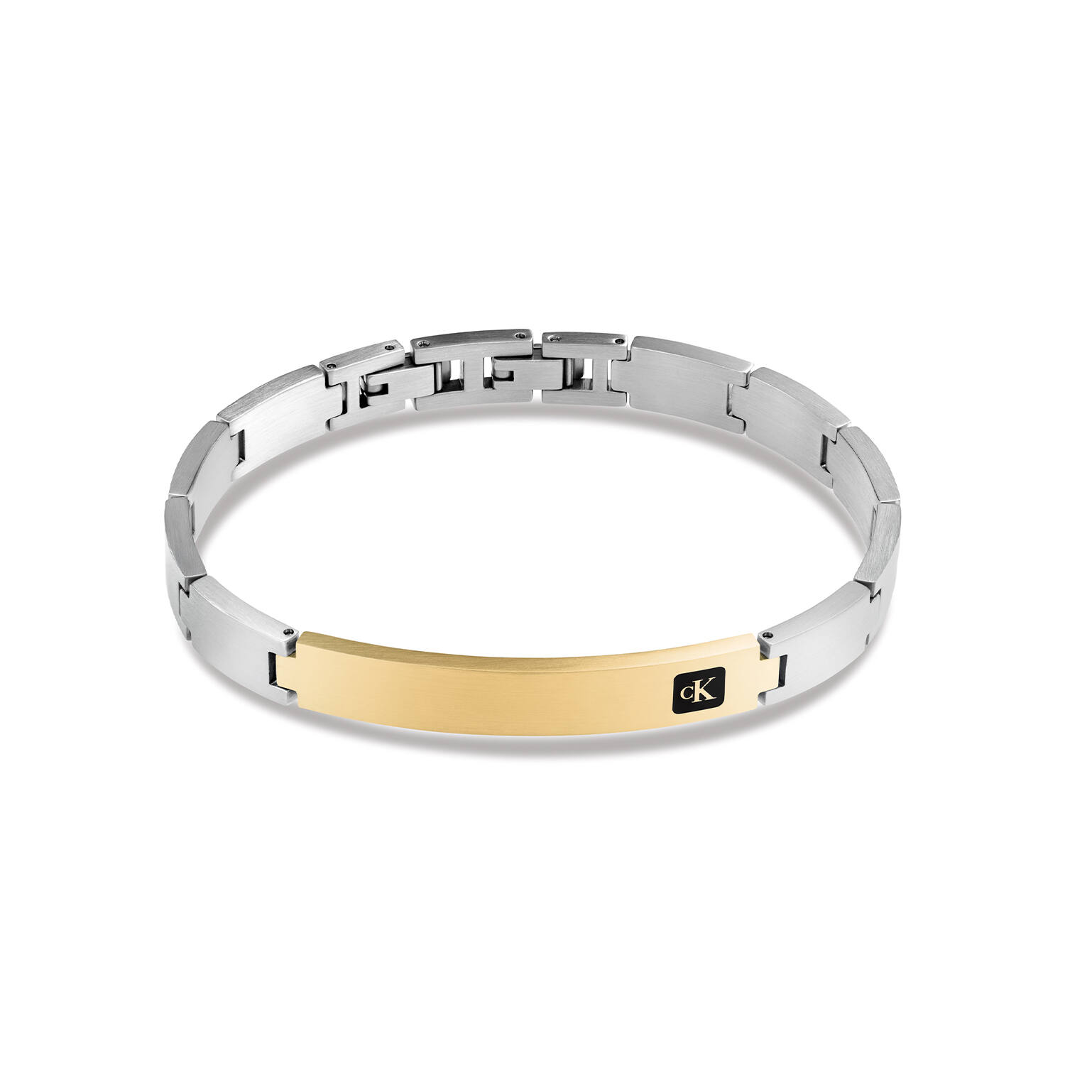  Gliederarmbänder - Stahl - 19,5cm
