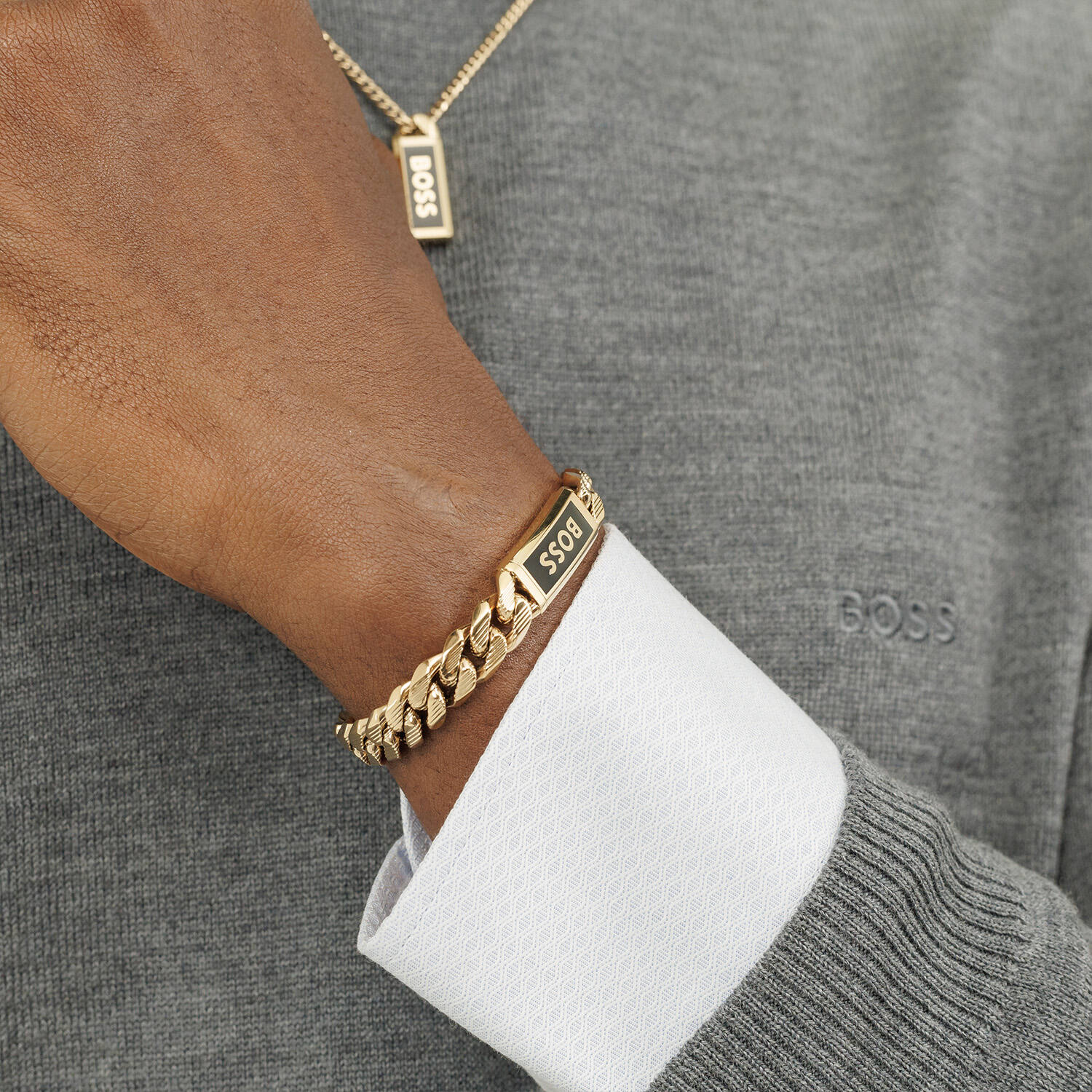  Link bracelets - Steel - 19cm