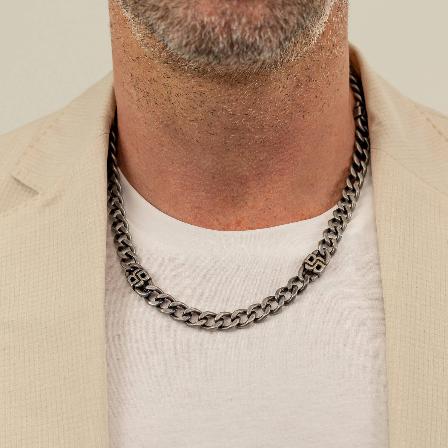  Collier - Acier - 56cm