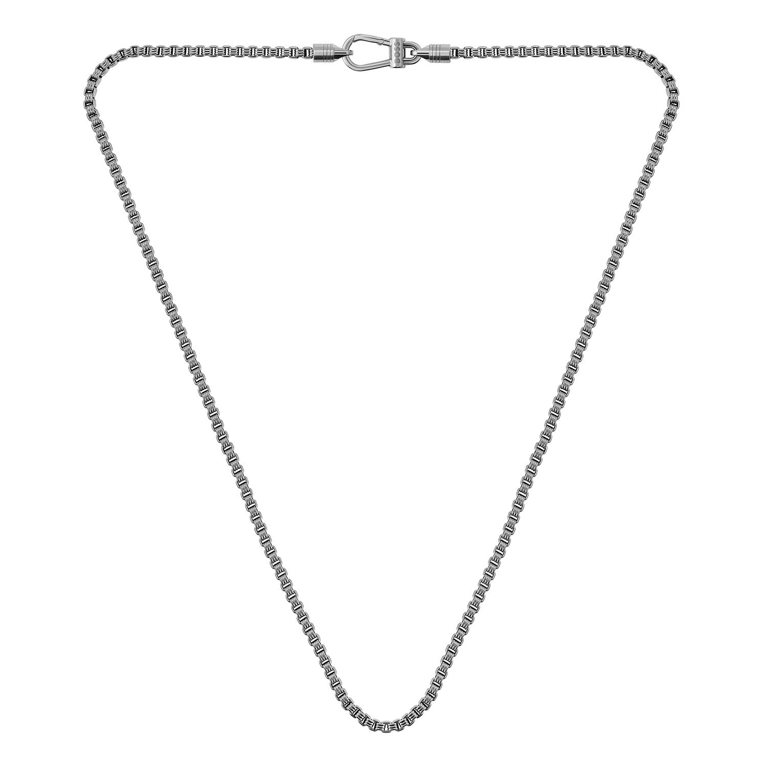  Link necklaces - Steel - 60cm