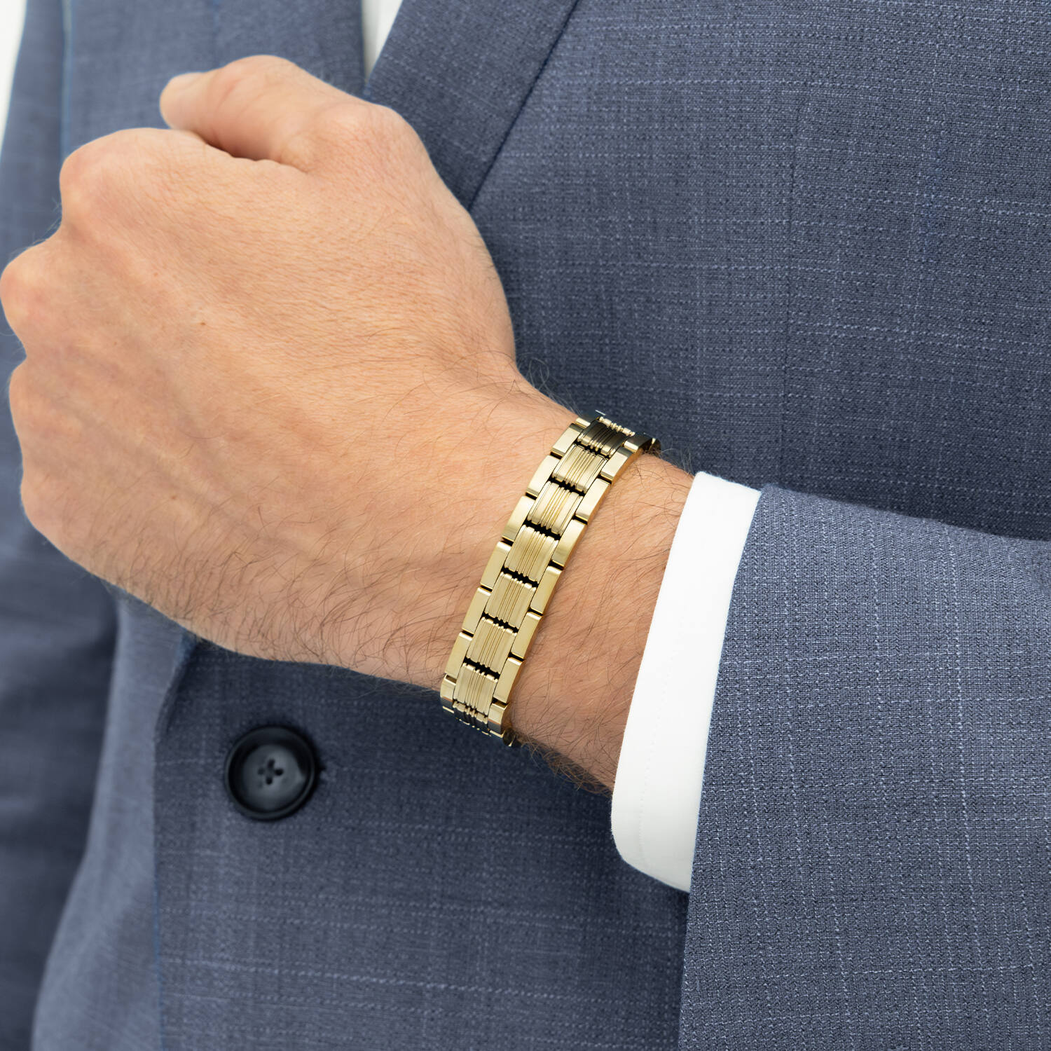  Schakelarmband - Staal - 19cm