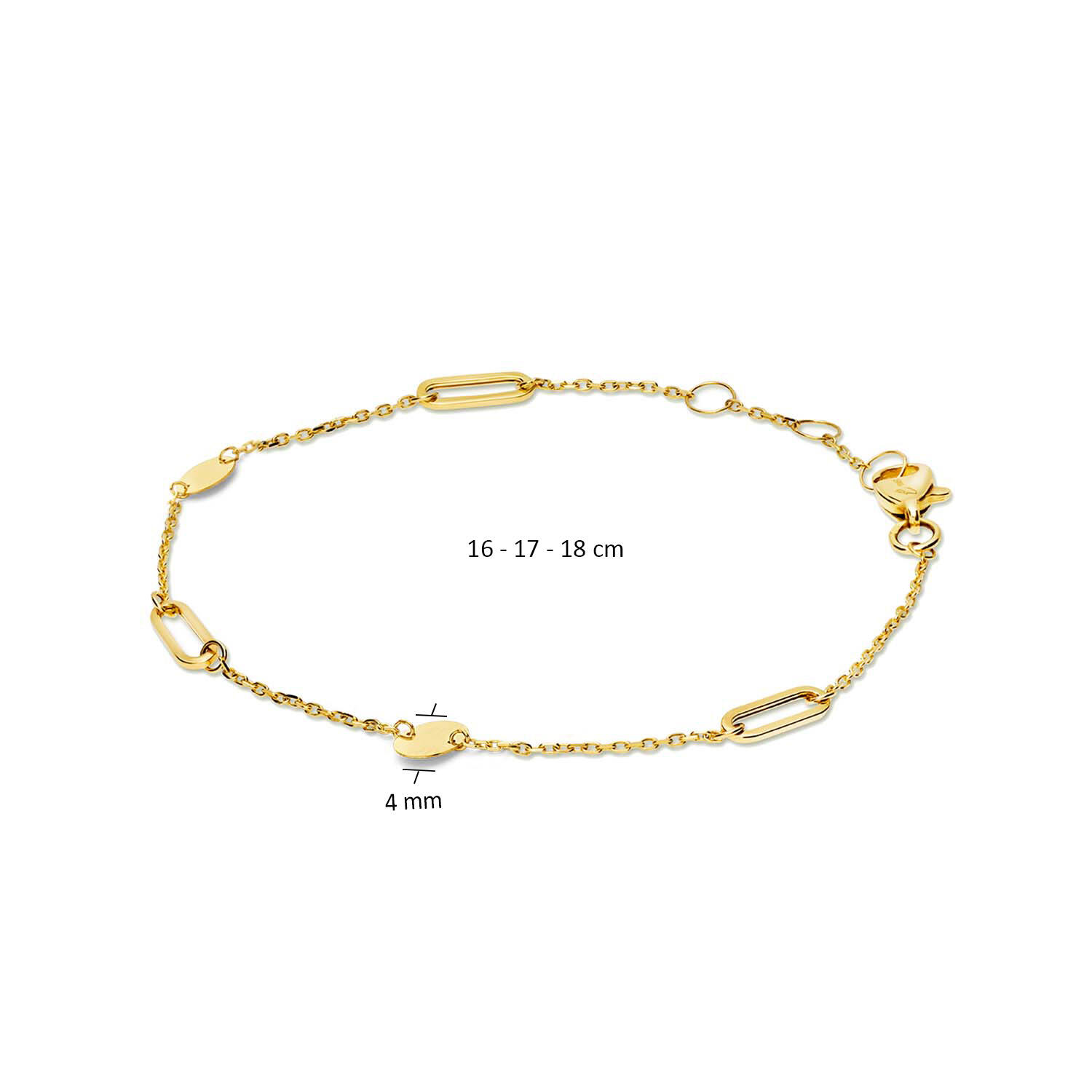 Beaux Arts Bracelet - 16-17-18cm - 585
