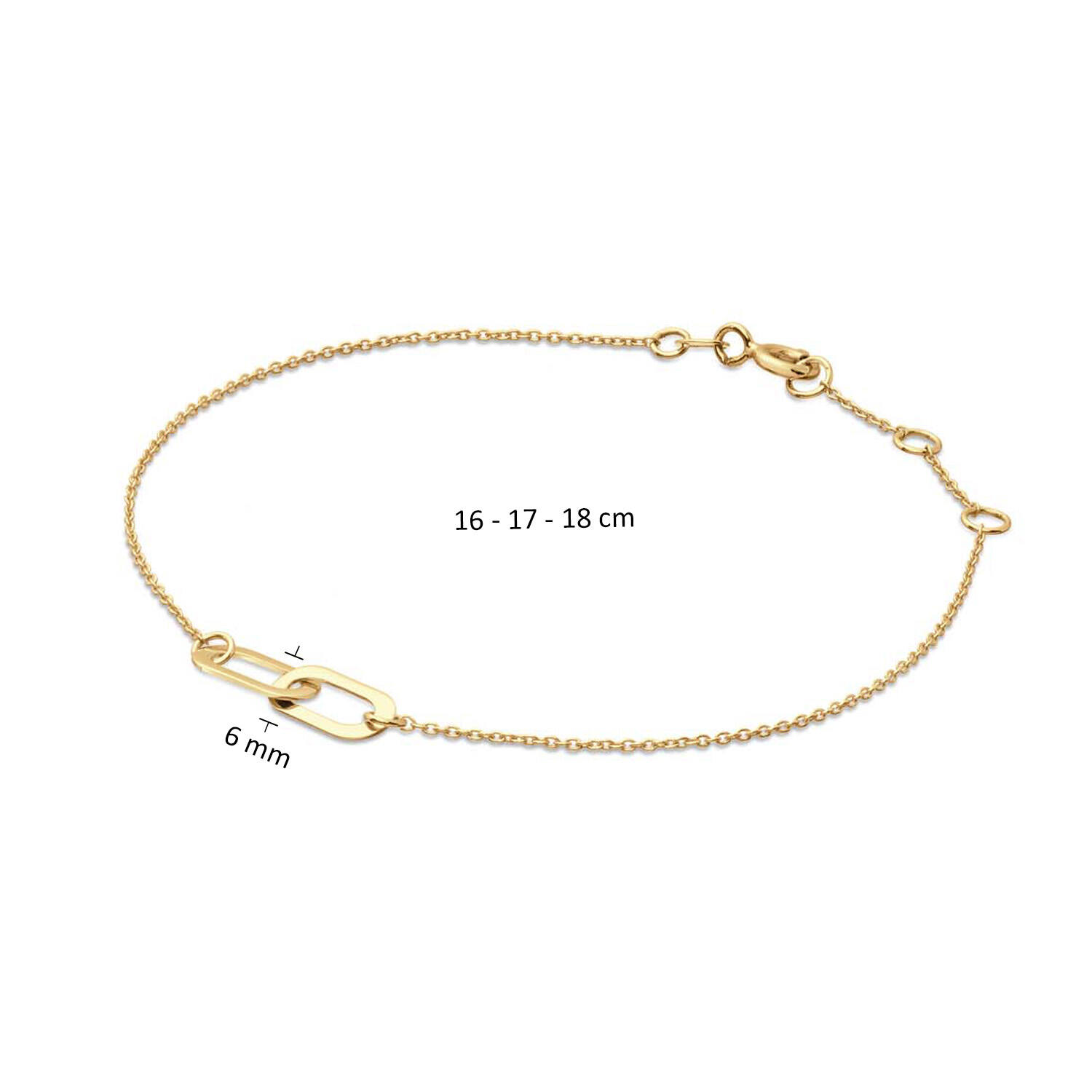 Cannaregio Bracelet - 16-17-18cm - 585