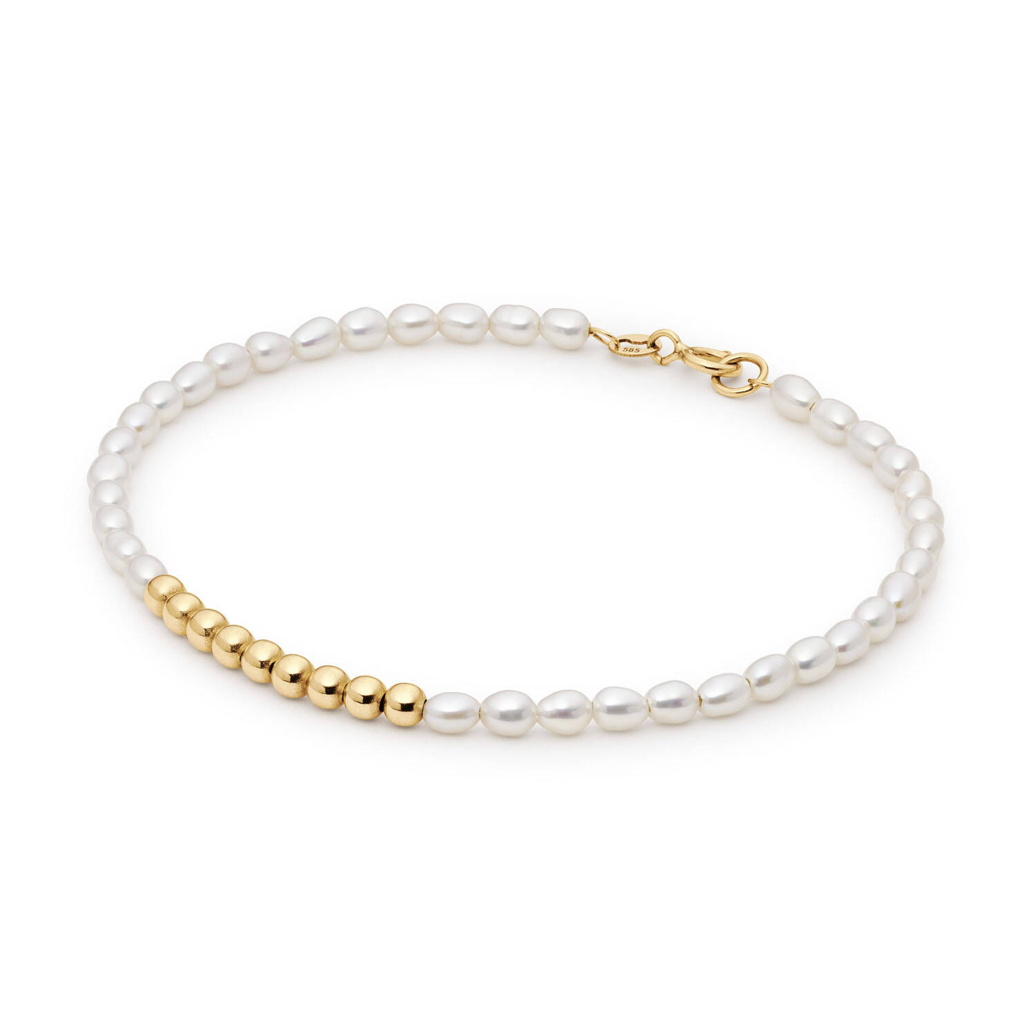 St-Tropez Pearl Bracelet  - 18cm - 585