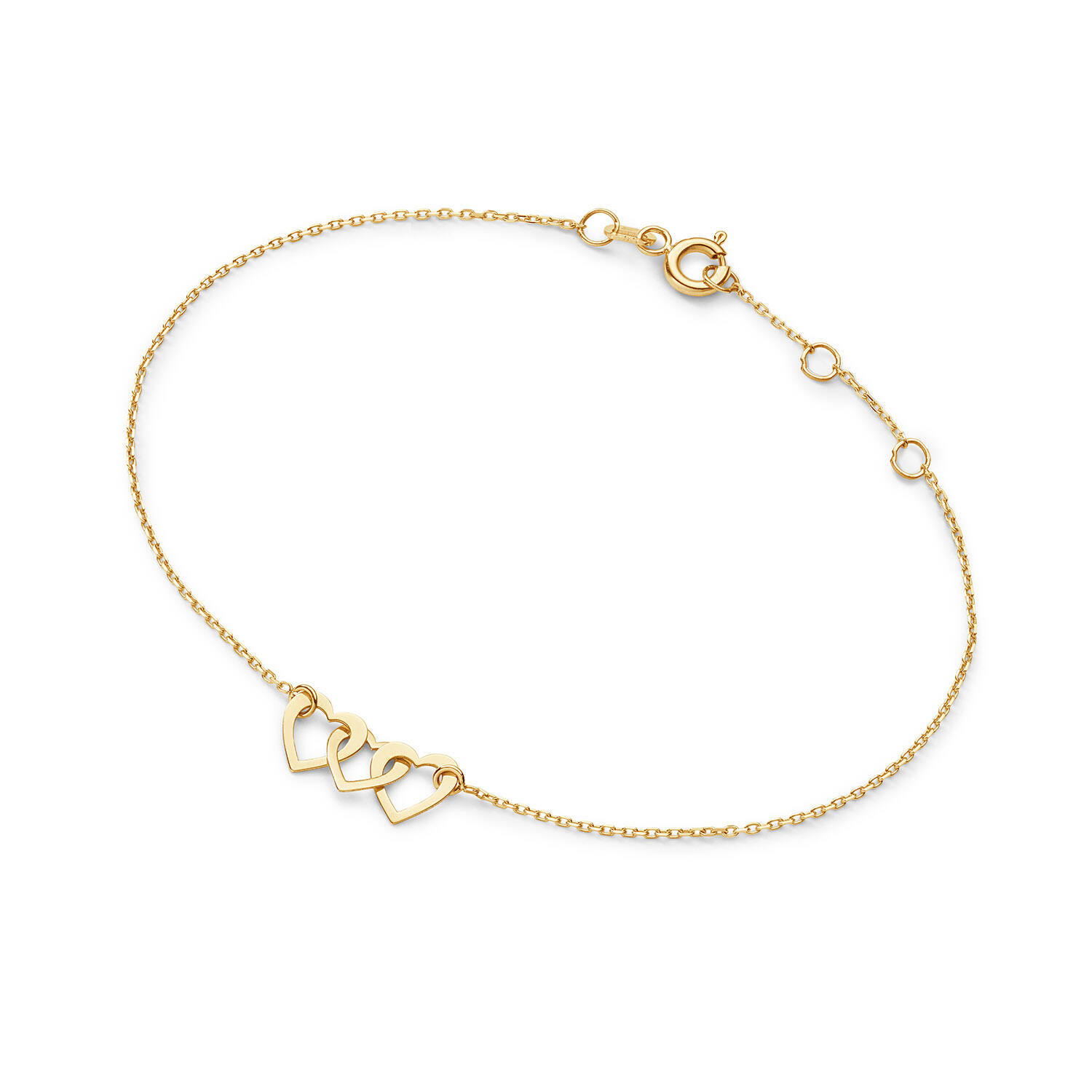 Jackie Moving Love Bracelet - 16-17-18cm - 585