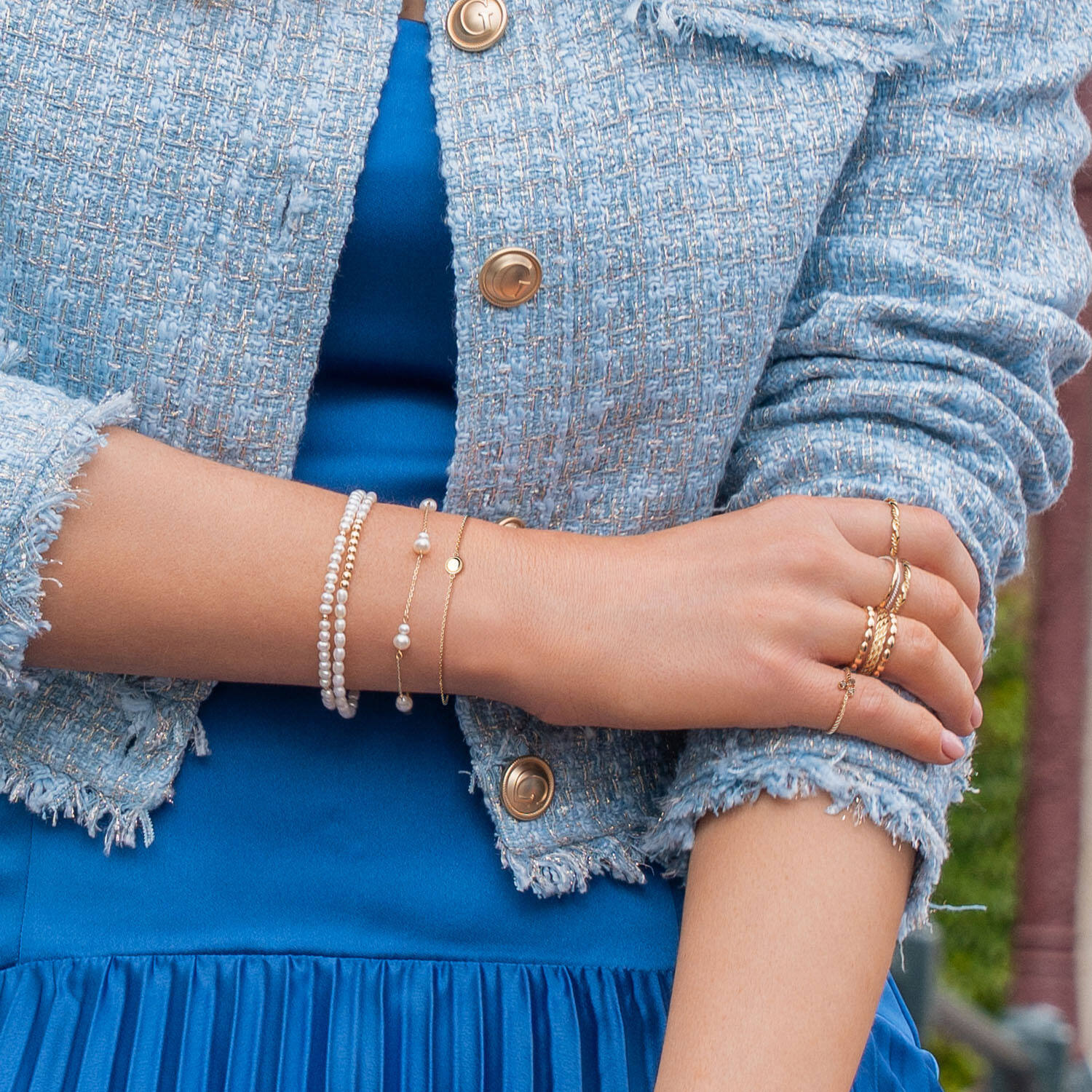 Jackie Amsterdam Bracelet - 16-17-18cm - 585