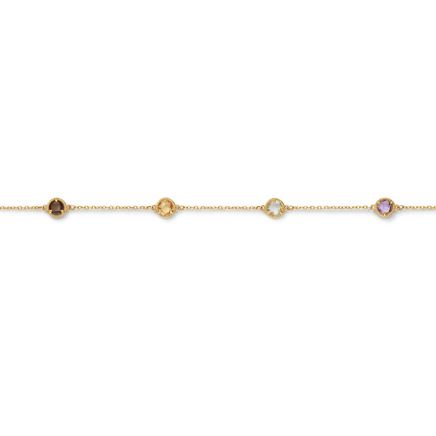 Mosaic Gemstone Bracelet - 16-17-18cm - 585