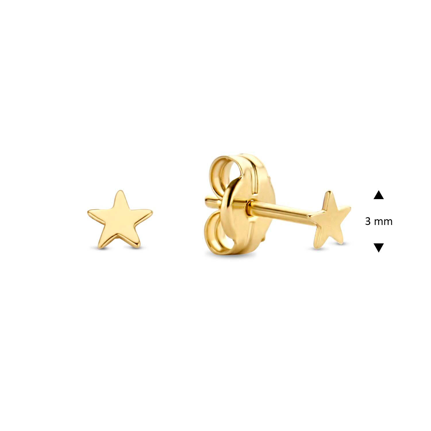 Mini Star Studs - 3mm - 585