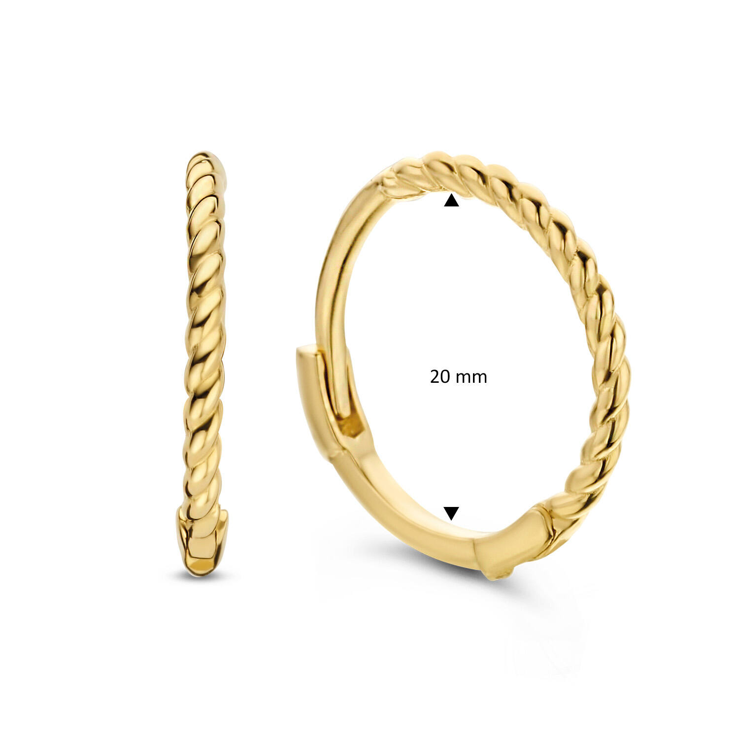 Twist Hoops - 20mm - 585