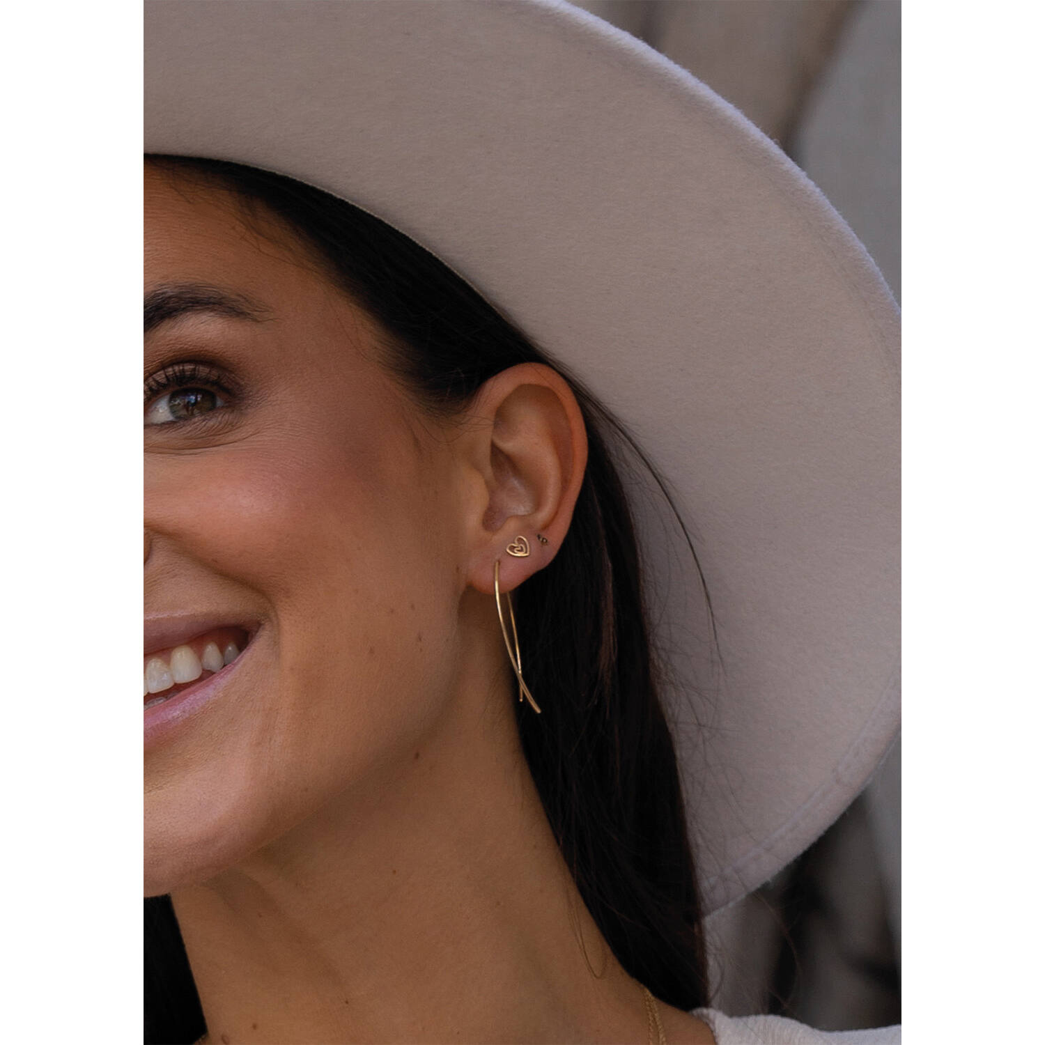 Mayfair Earrings - 4cm - 585