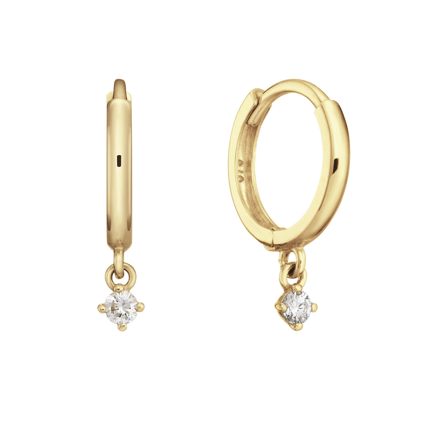 Shining Star Hoops - 15mm - 585