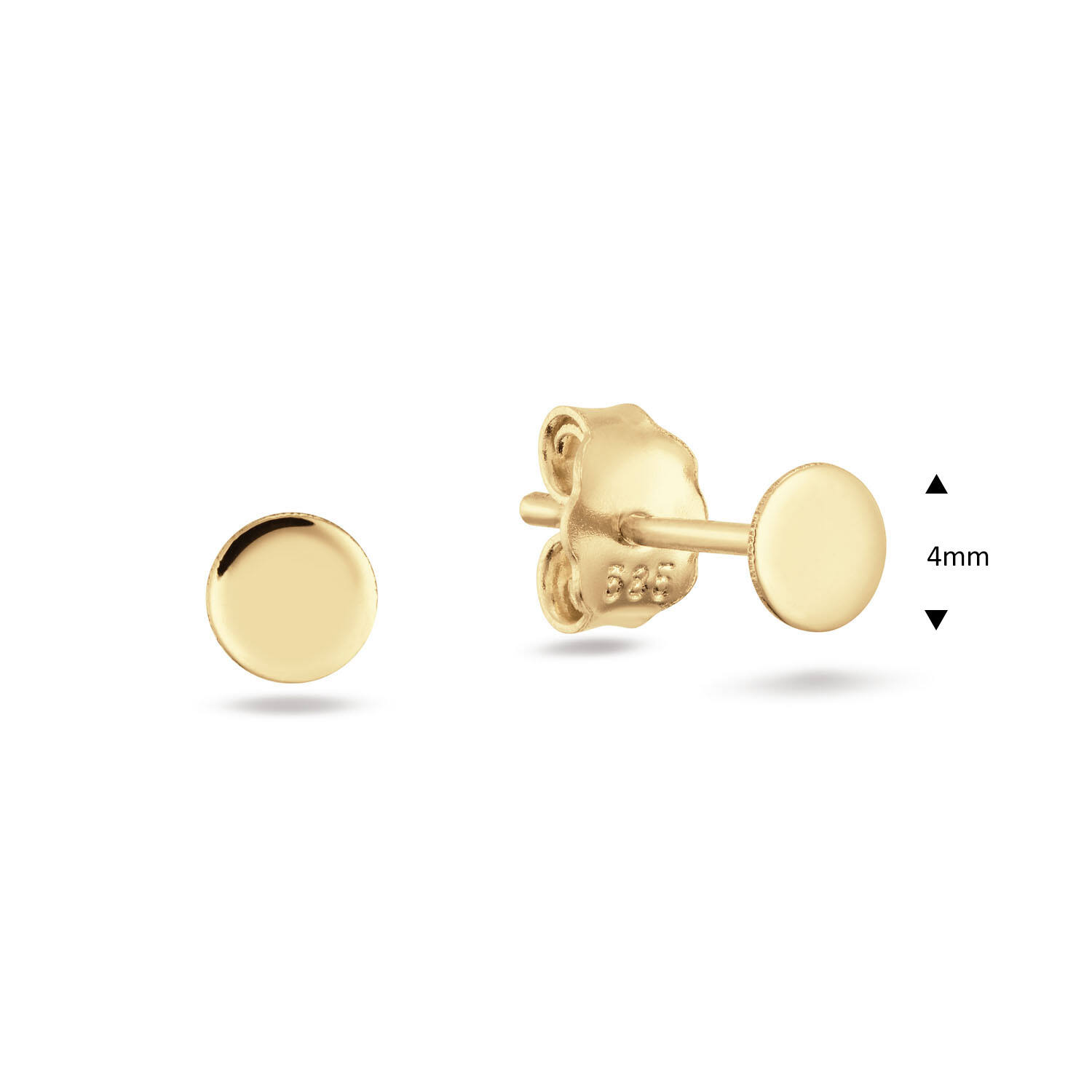 Disc Studs  - 4mm - 585