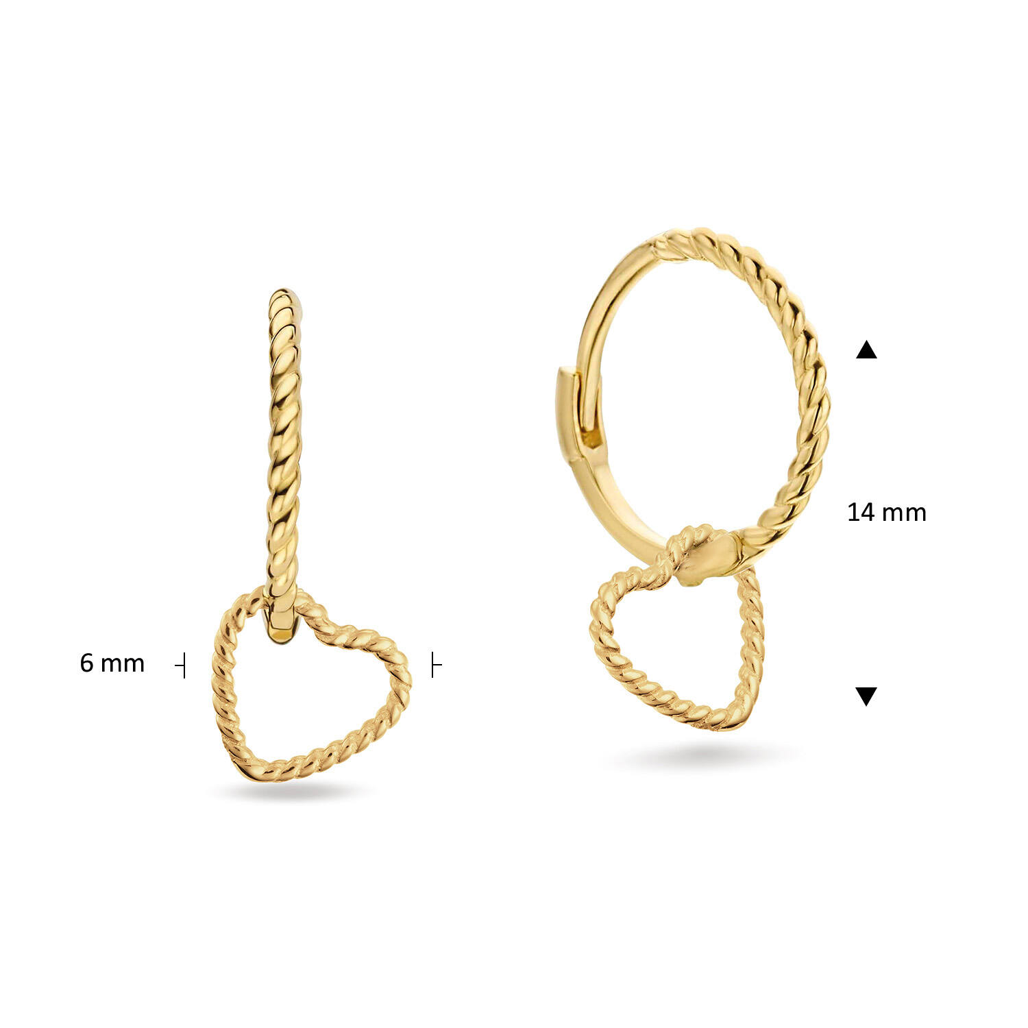 Amour Hoops  - 17mm - 585