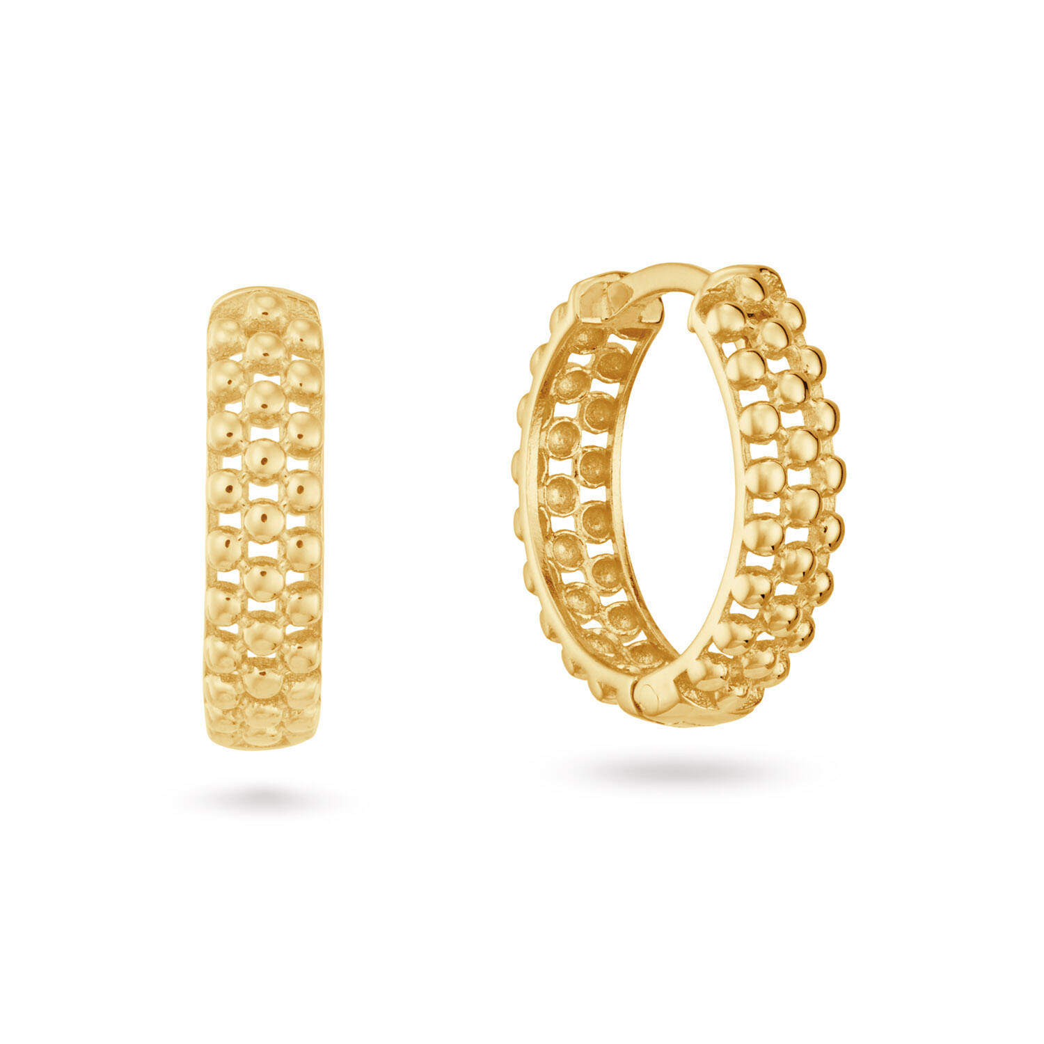 Jackie Ariane Hoops - 14mm - 585