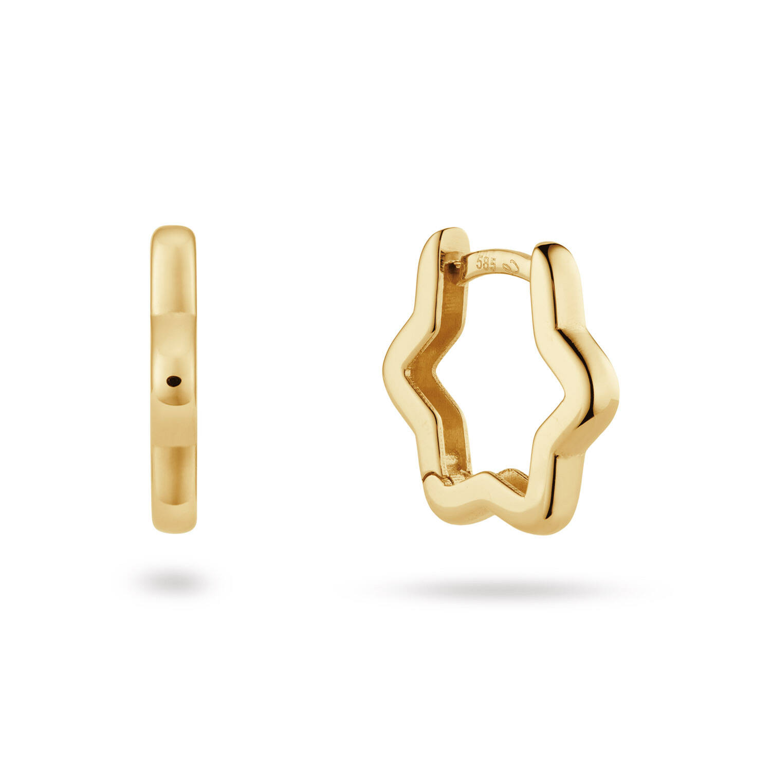 Jackie Apollo Hoops - 12mm - 585