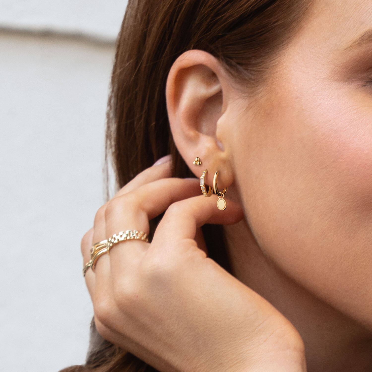 Jackie Amsterdam Earrings - 22mm - 585