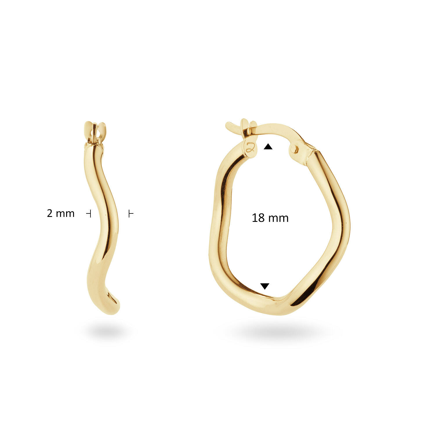 Waterfront Hoops - 18mm - 585