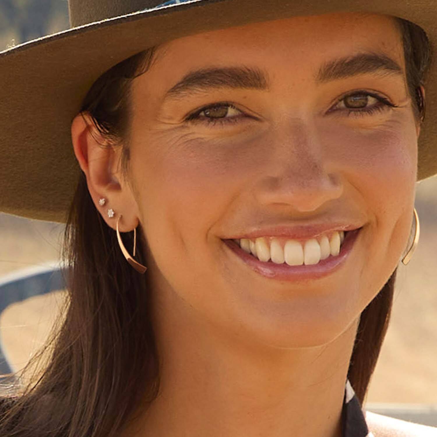 Nyala Earrings - 3cm - 585