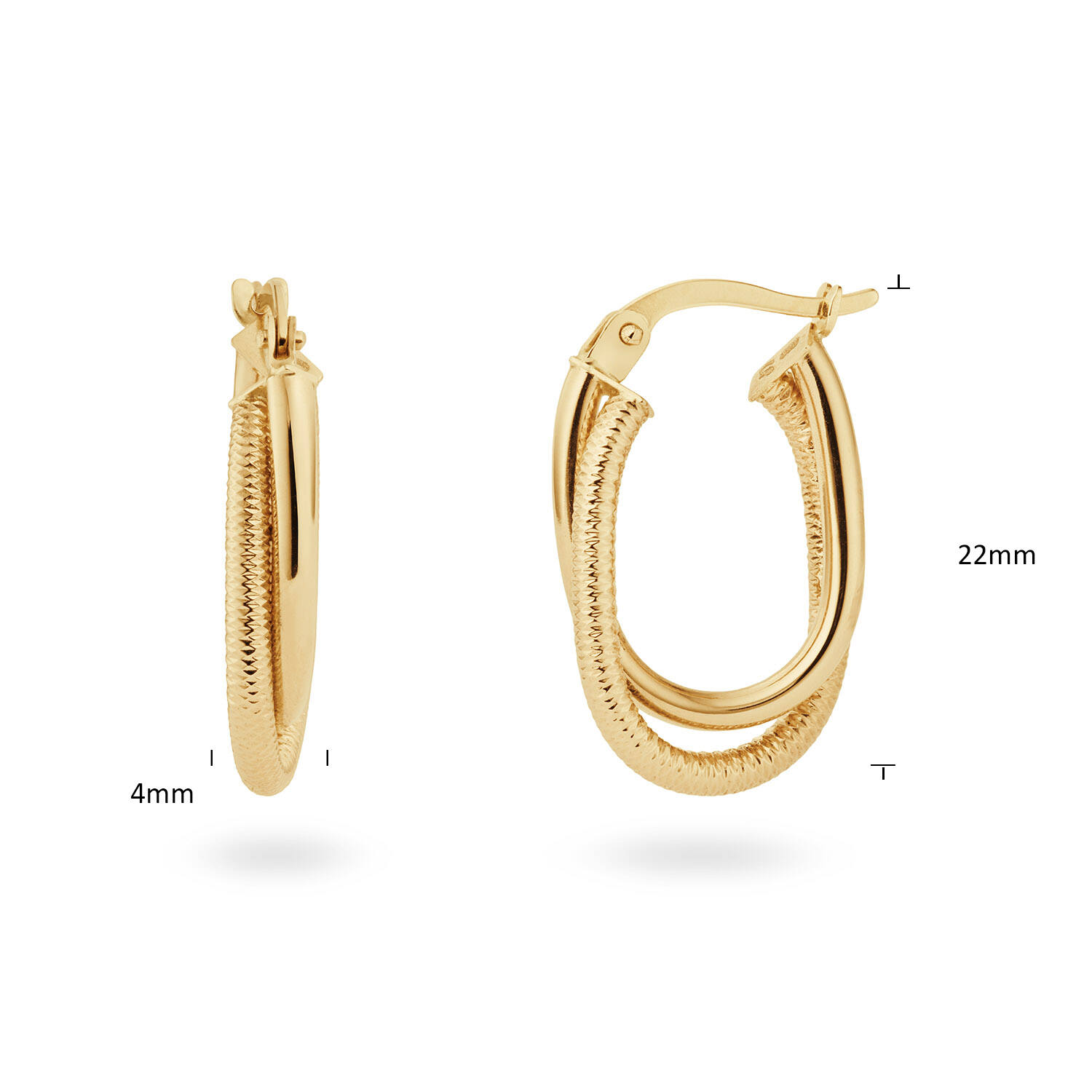 Safari Chic Hoops - 20mm - 585