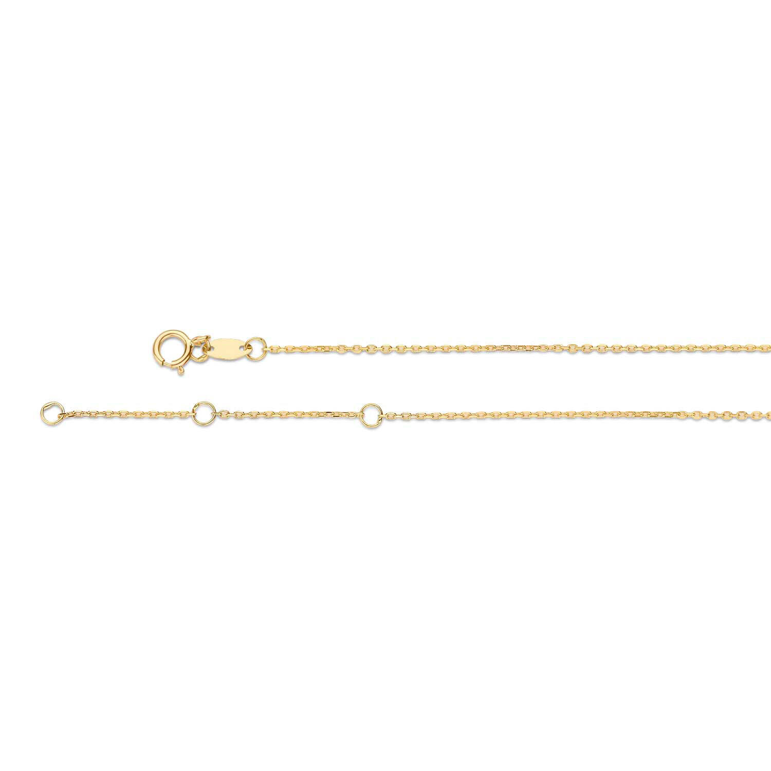 Bar Necklace - 38-40-42cm - 585