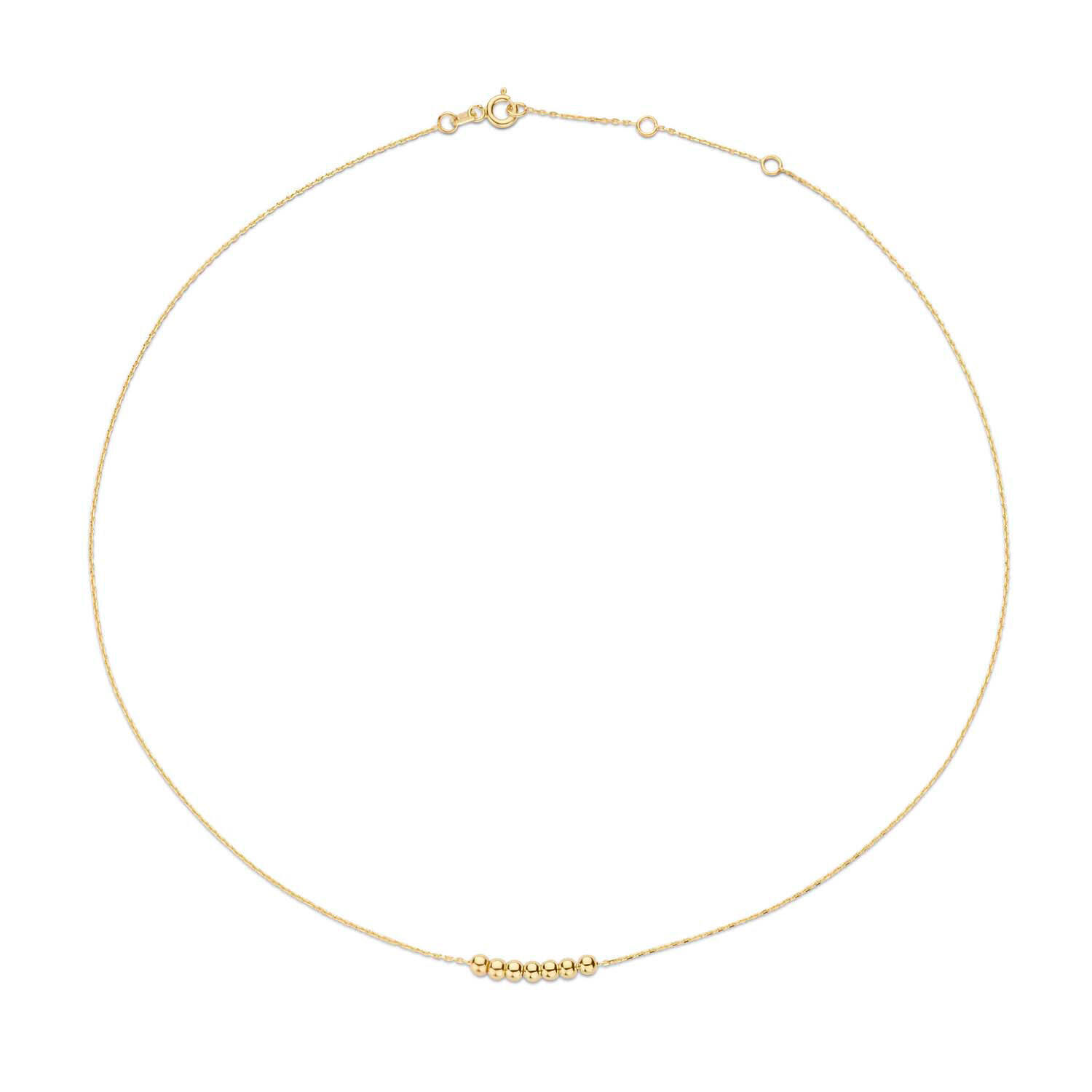 Mini Dots Necklace - 38-40-42cm - 585