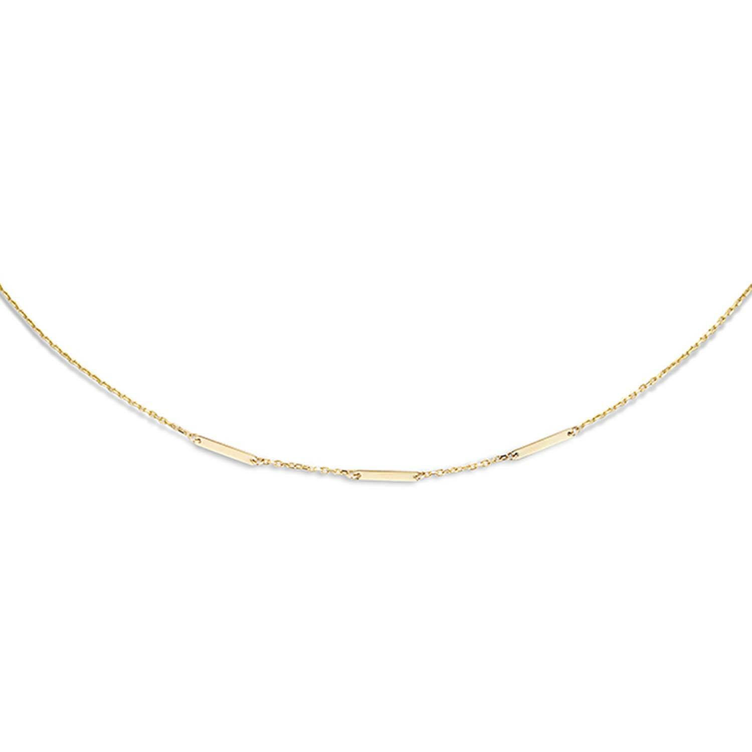 Triple Bar Necklace - 38-40-42cm - 585