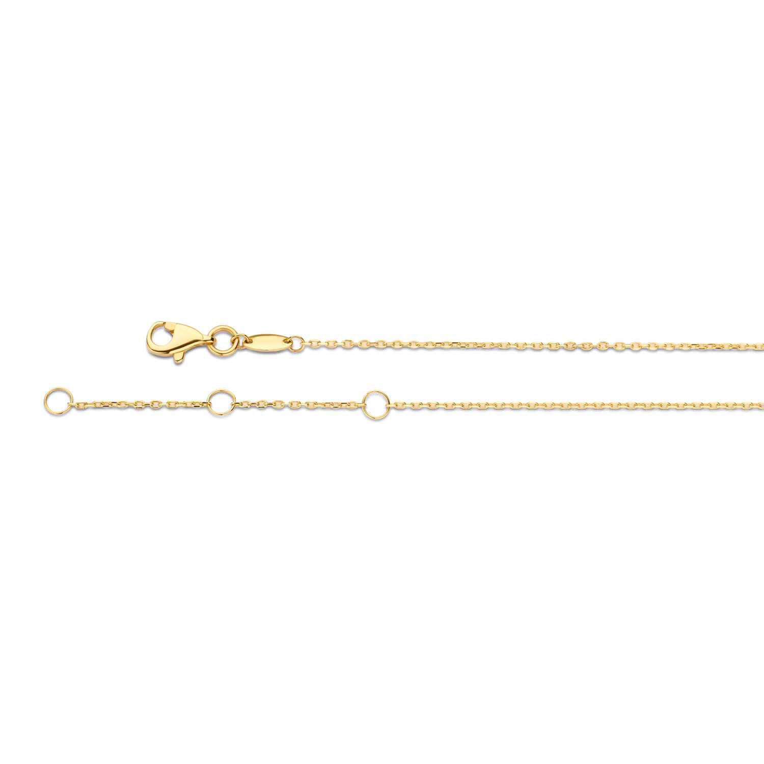Triple Bar Necklace - 38-40-42cm - 585