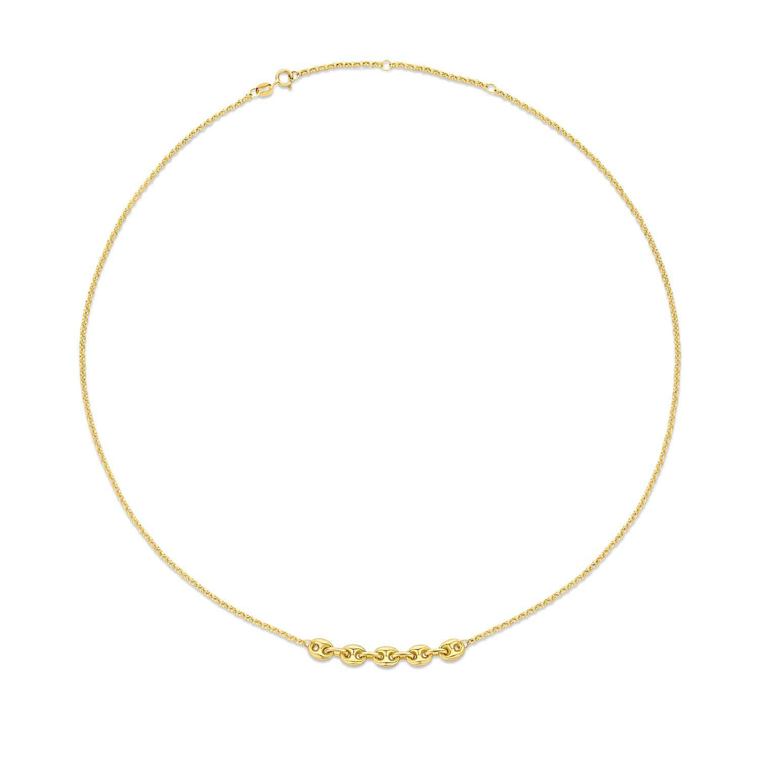 Macchiato Necklace - 5mm - 40-42,5-45cm - 585