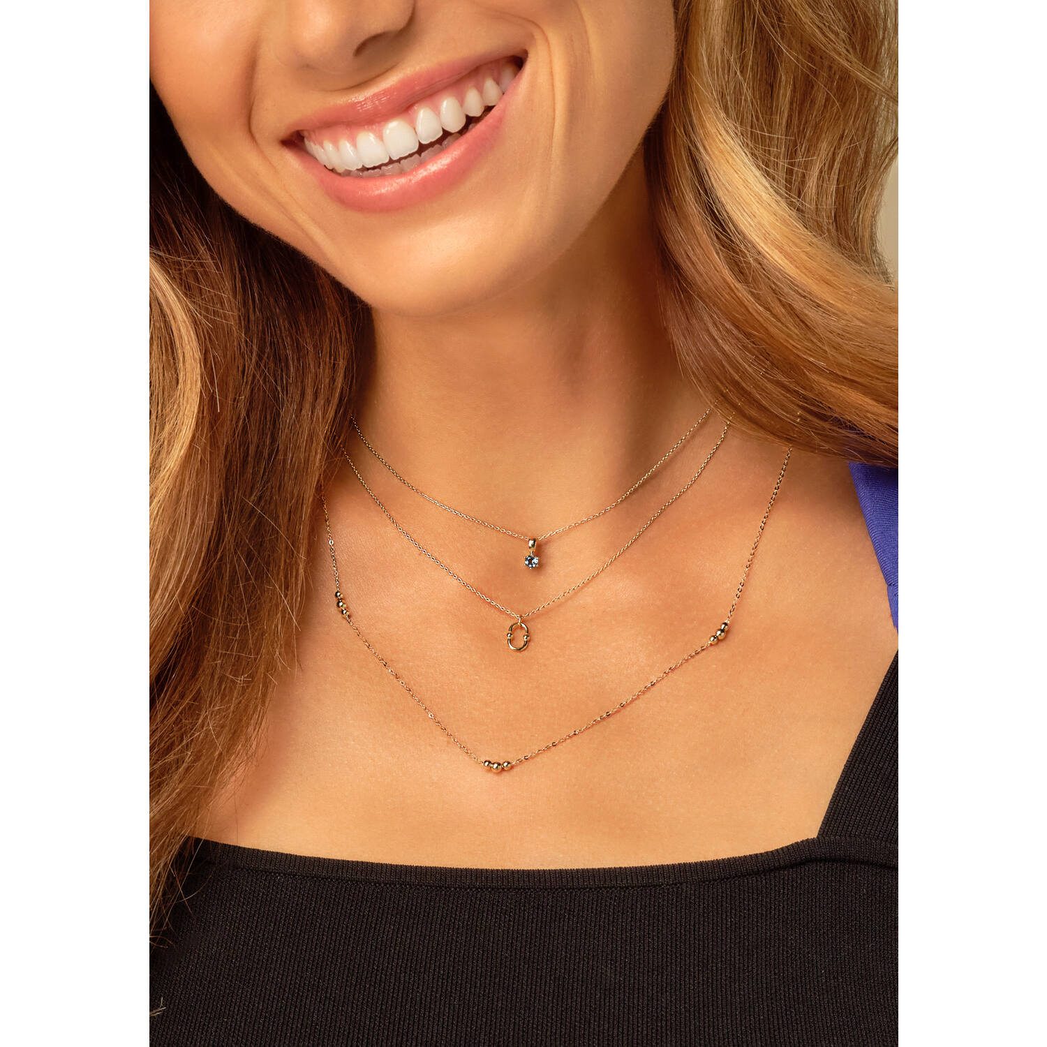 Bonbon Necklace - 6MM - 38-40-42CM - 585