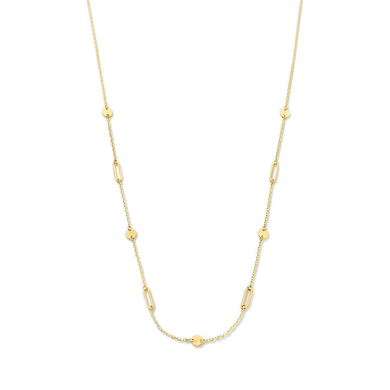 Beaux Arts Necklace - 3x1mm - 45-47,5-50cm - 585