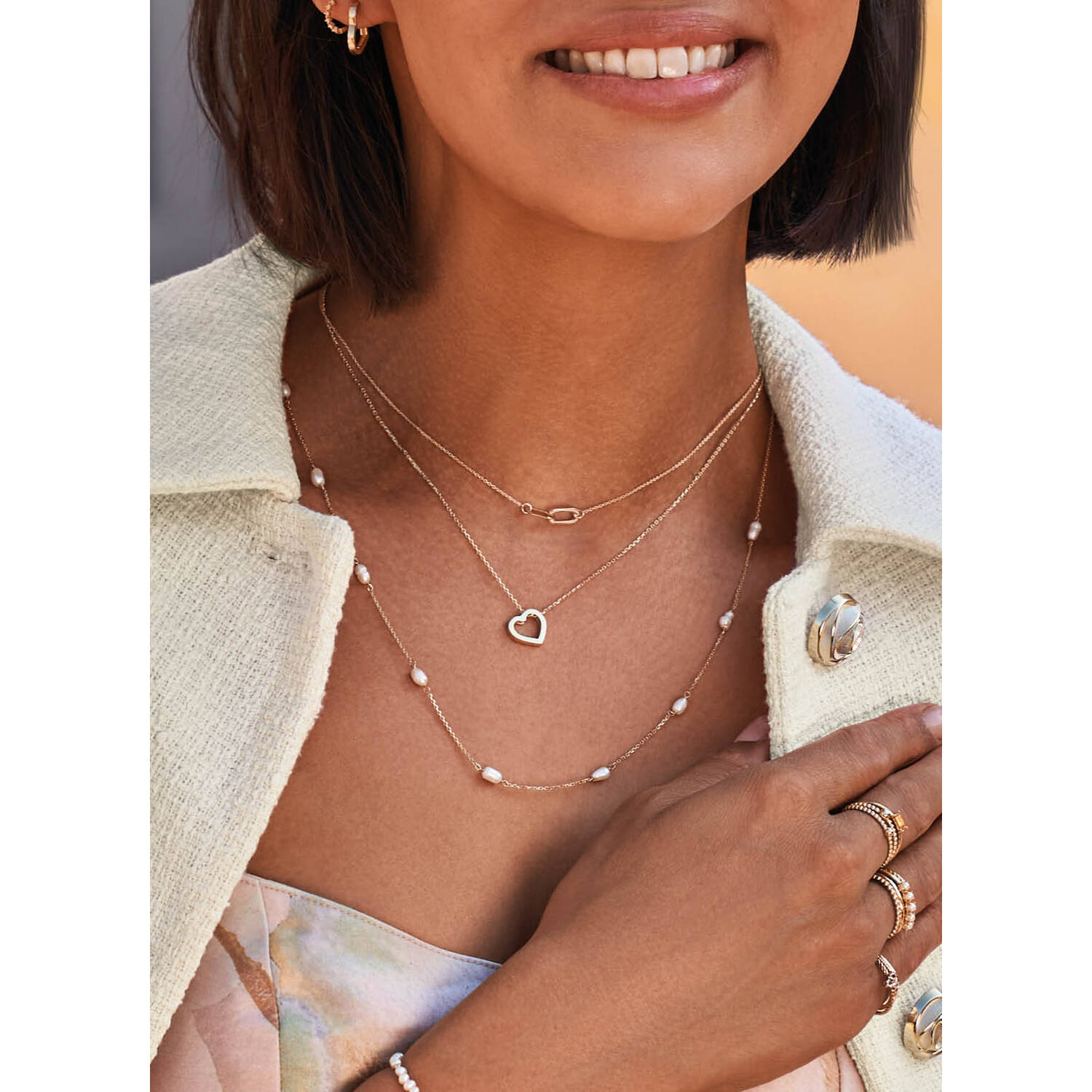 Cannaregio Necklace - 40-42,5-45cm - 585