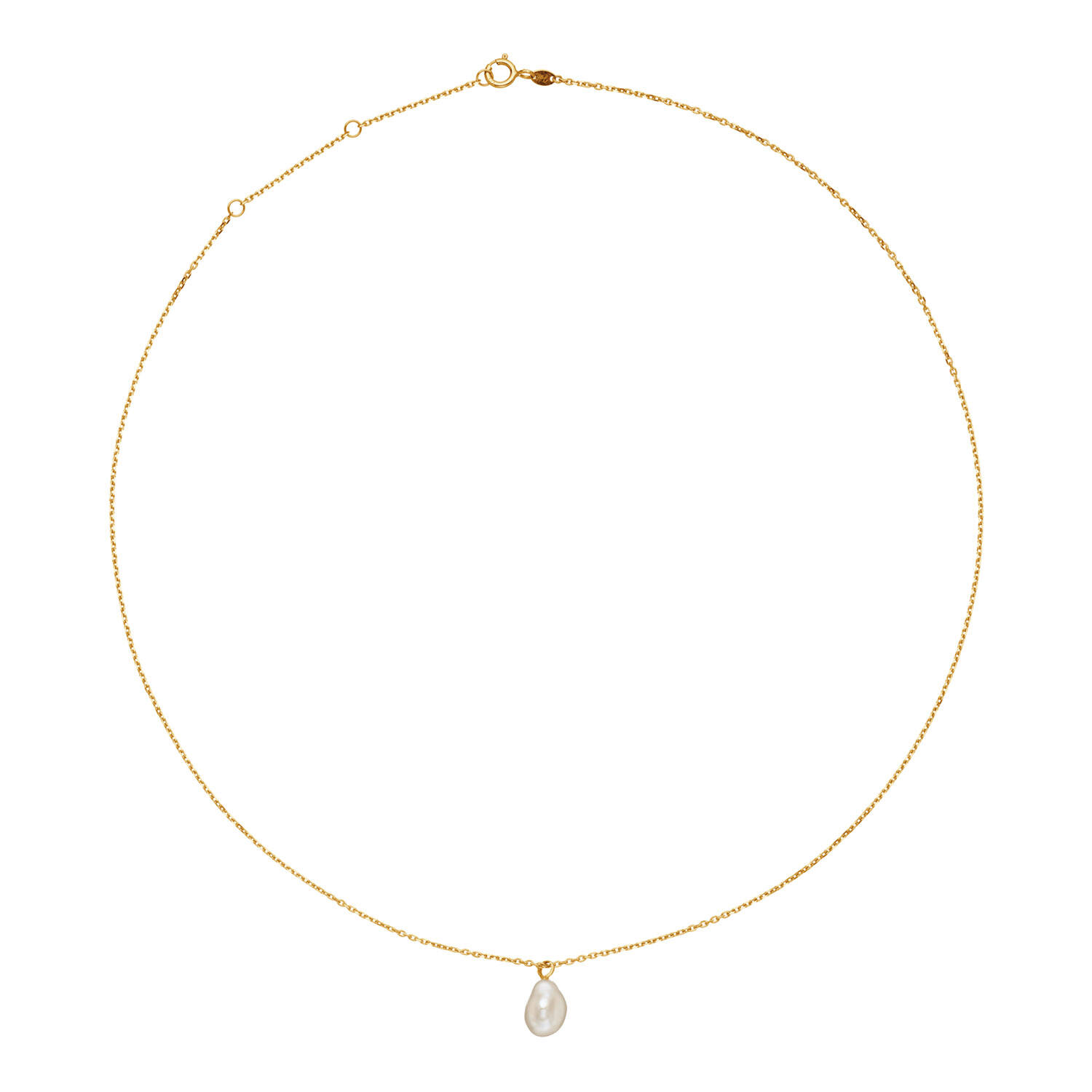 Jackie Pearl Of Vermeer Necklace - 40-42,5-45cm - 585