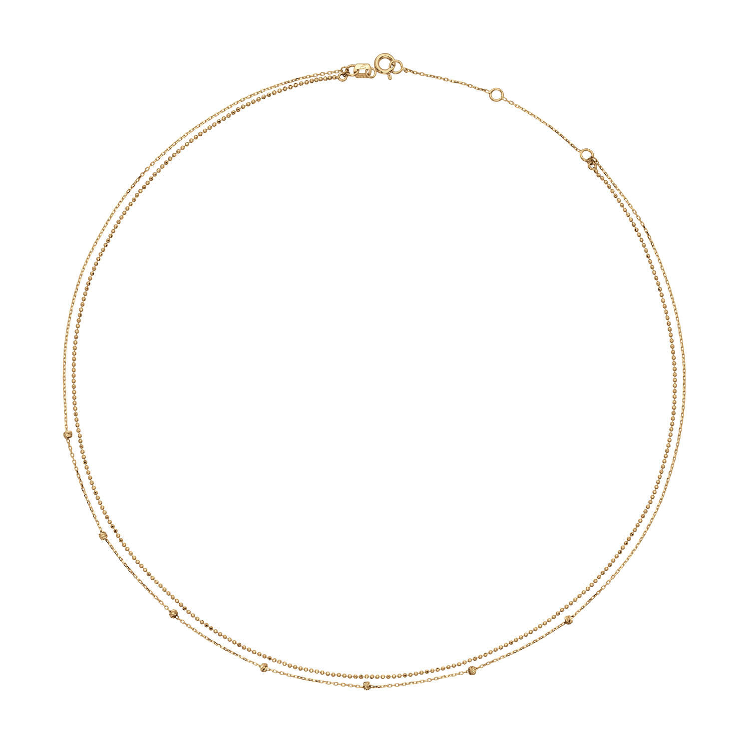 Marco Polo Necklace - 40-42,5-45cm - 585
