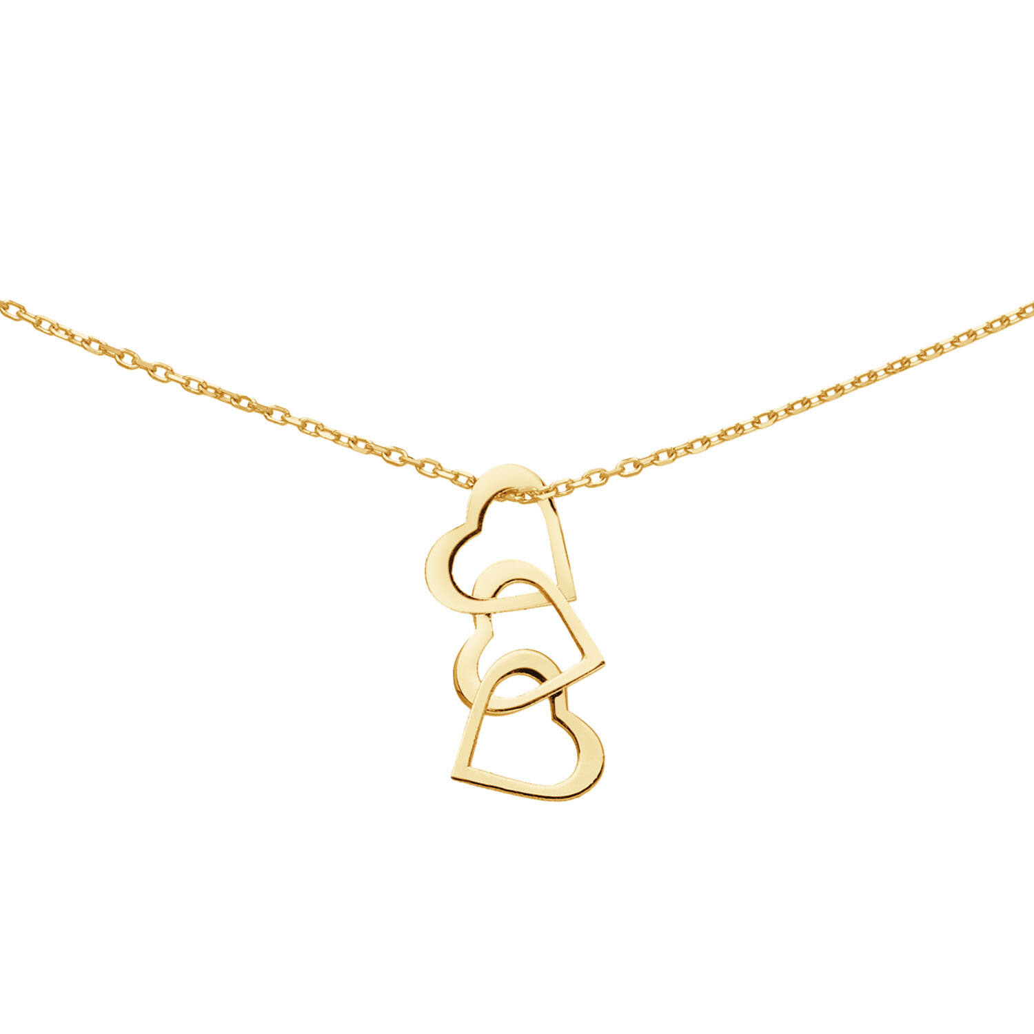Jackie Moving Love Necklace - 40-42,5-45cm - 585